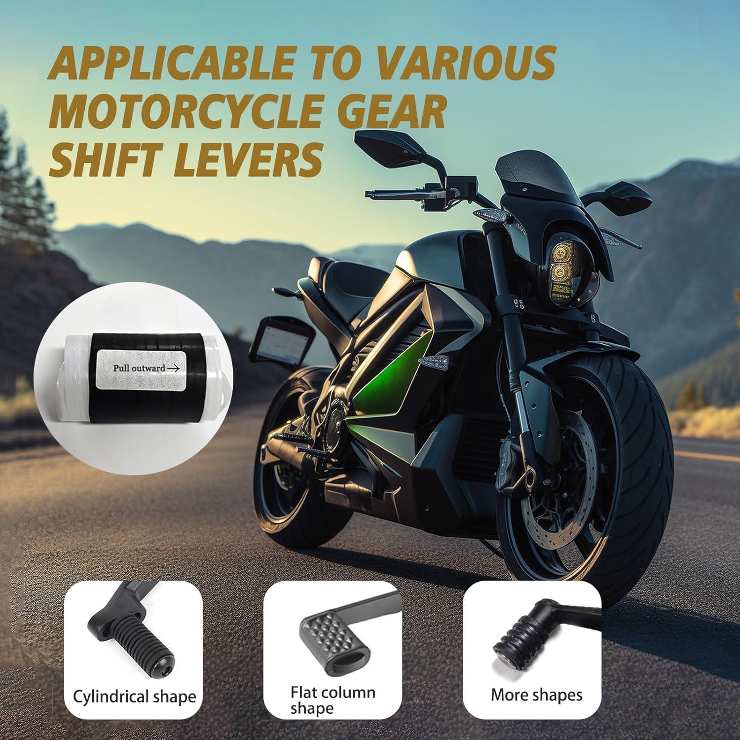 Cubierta de Cambiador de Motocicleta Wayofcha 2PCS Silicona