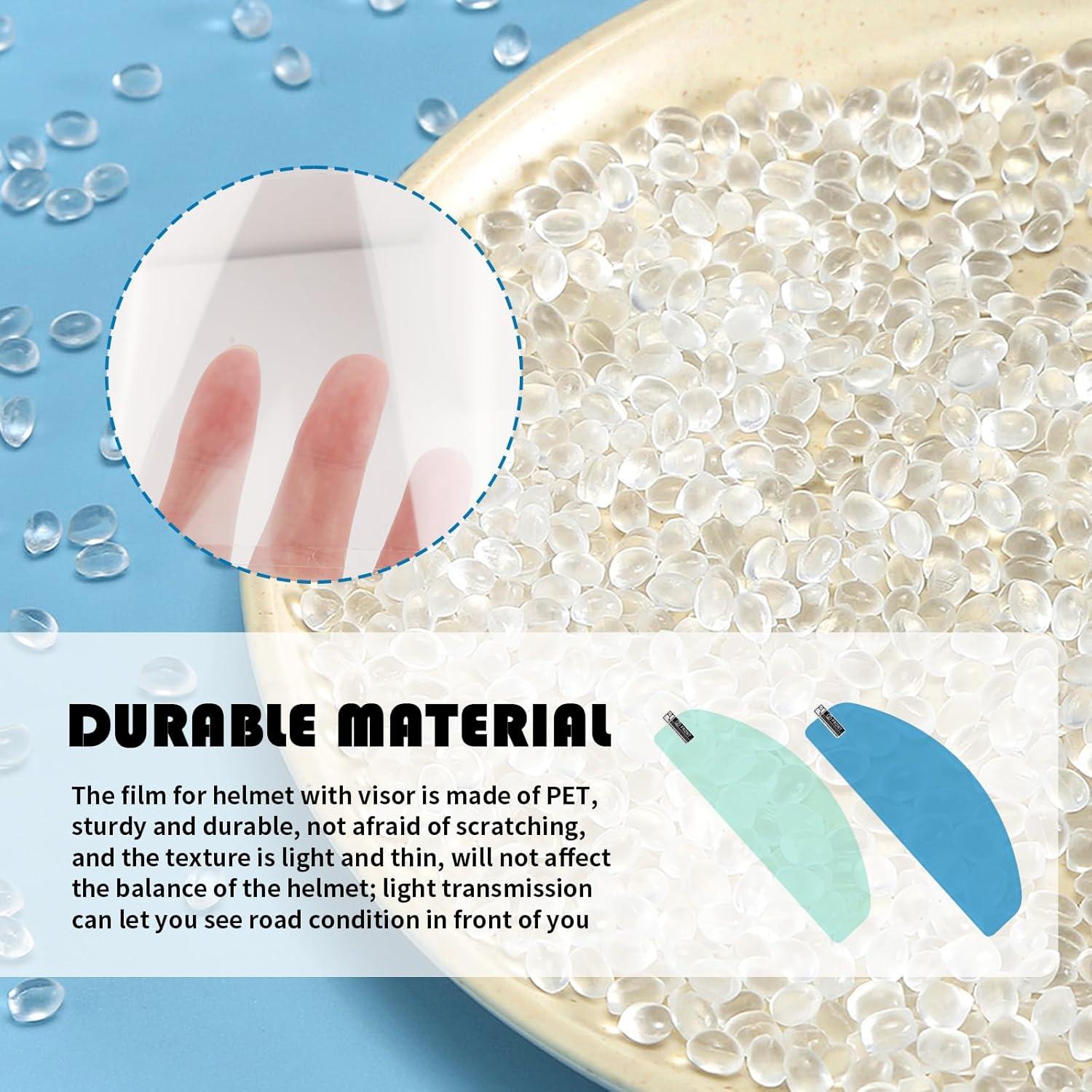 Película Antivaho para Visera de Casco YGDMD 24.6x8.9cm