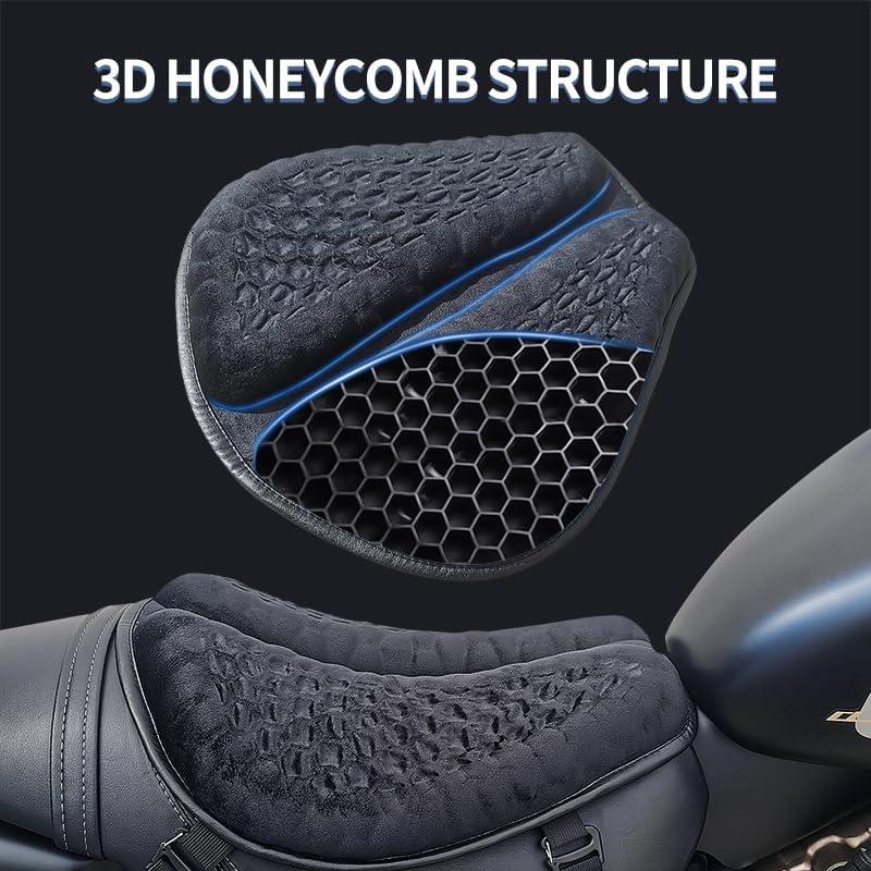 Cojín de Asiento de Gel Feiteplus con Estructura 3D Antideslizante