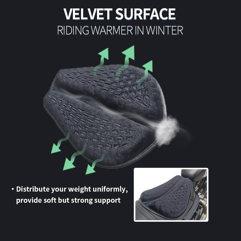 Cojín de Asiento de Gel Feiteplus con Estructura 3D Antideslizante