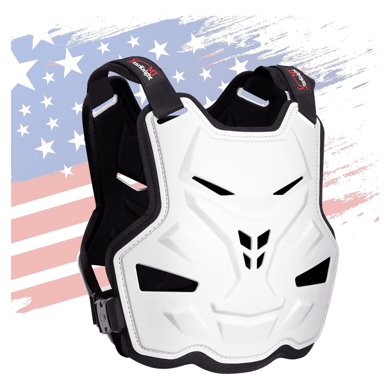 Armadura de Pecho StarknightMT Ajustable para Motocicleta