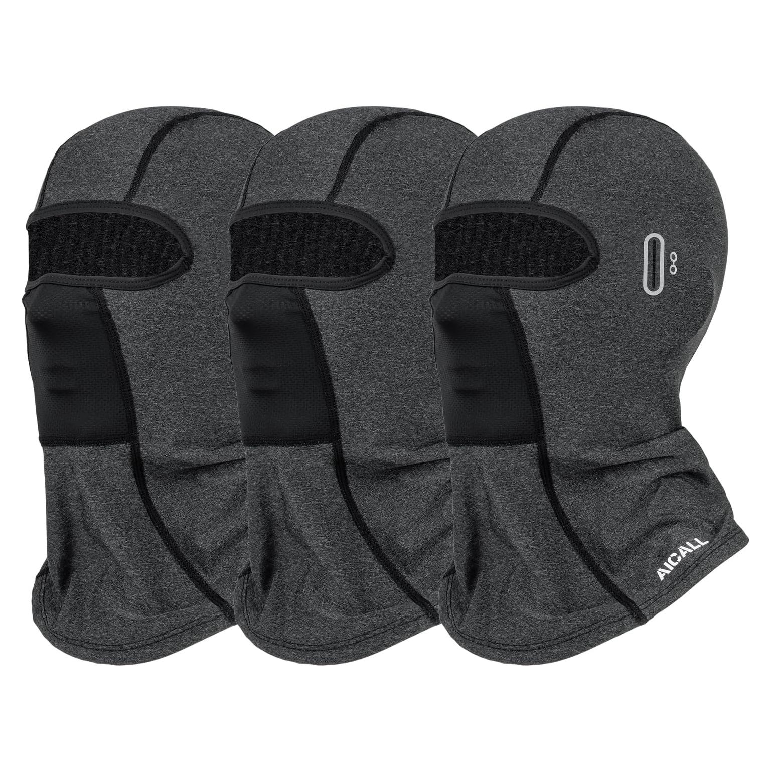 Máscara Balaclava Aicall Secado Rápido UV Gris 3 Unisex