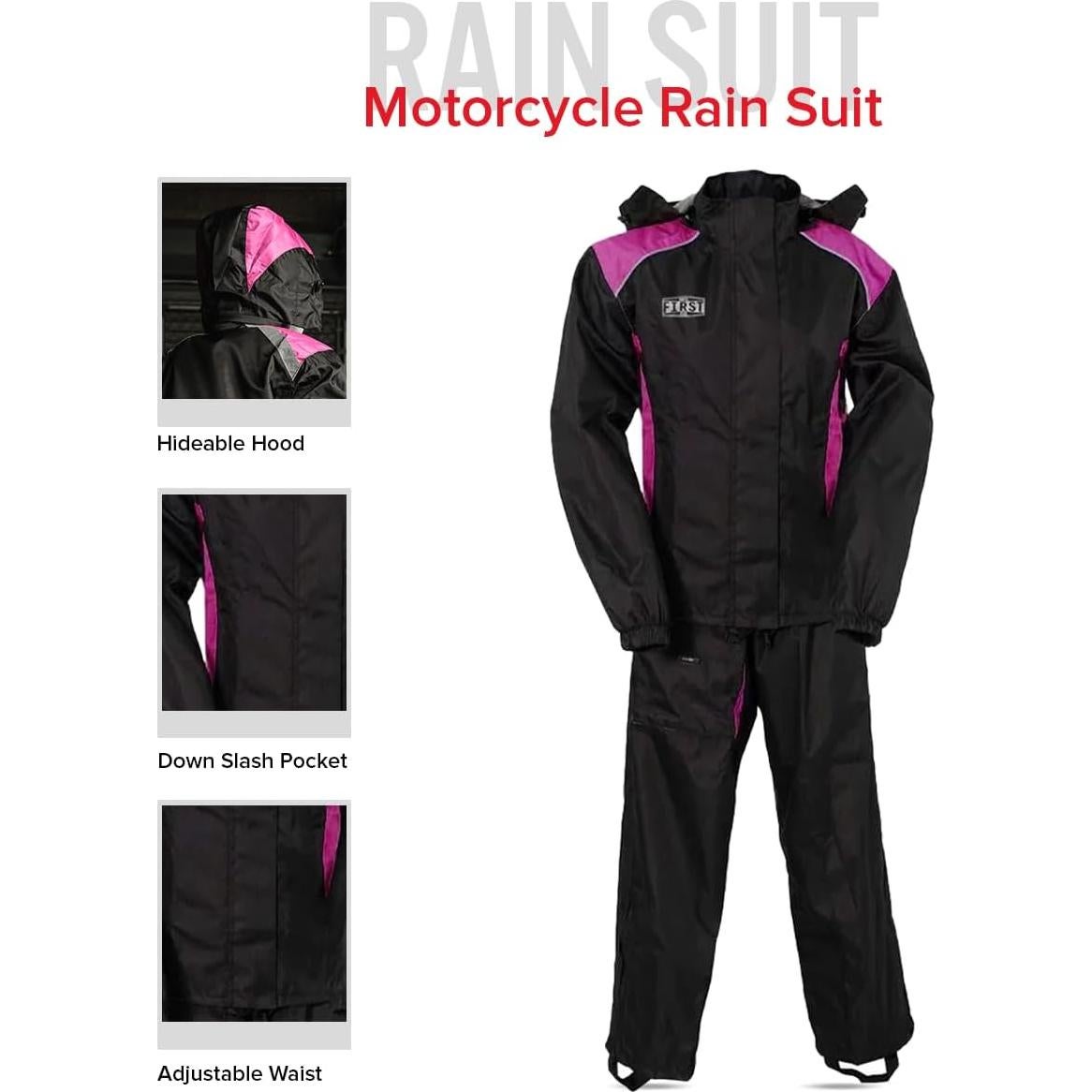 Traje de Lluvia Ripstop para Mujeres First Mfg Co - Impermeable y Transpirable