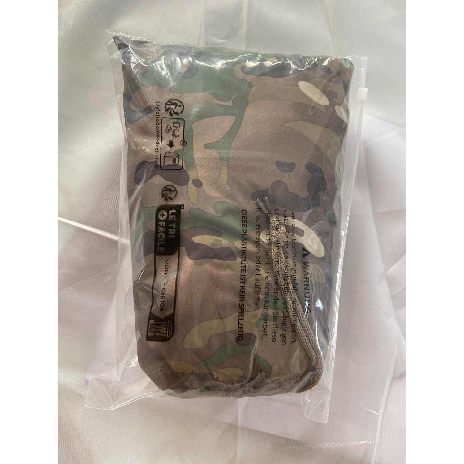 Traje de Lluvia Impermeable para Hombre Tongcamo XL Camo