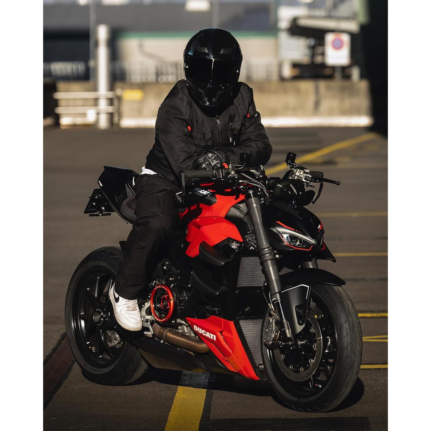 Chaqueta de Motocicleta RIDEIRON MJ5501 CE Negra S