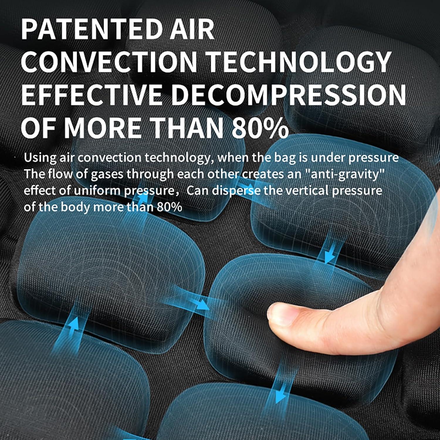 Funda Inflable para Asiento de Motocicleta JFT - Alivio Presión