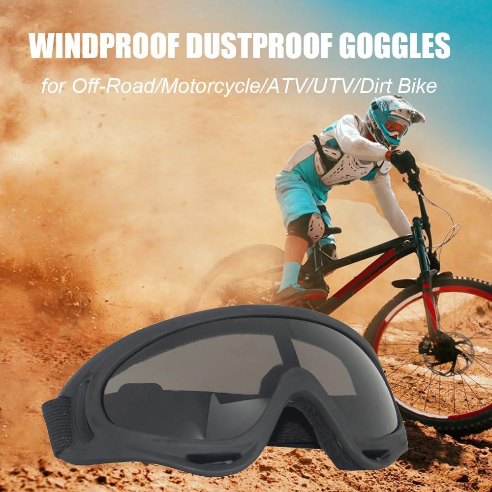 Juego de Gafas de Motocicleta y Gaiter para Cuello - 13 Piezas