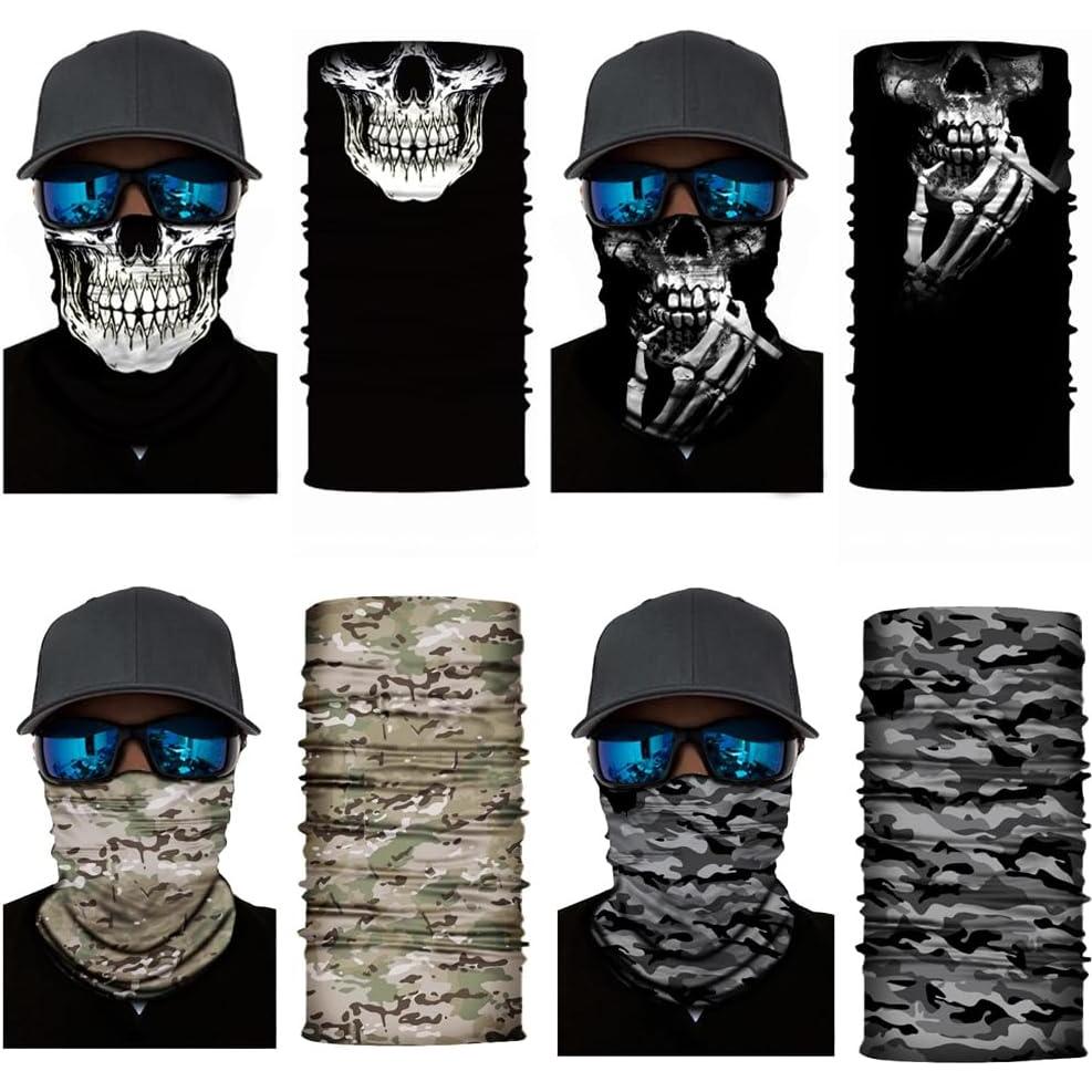 Juego de Gafas de Motocicleta y Gaiter para Cuello - 13 Piezas