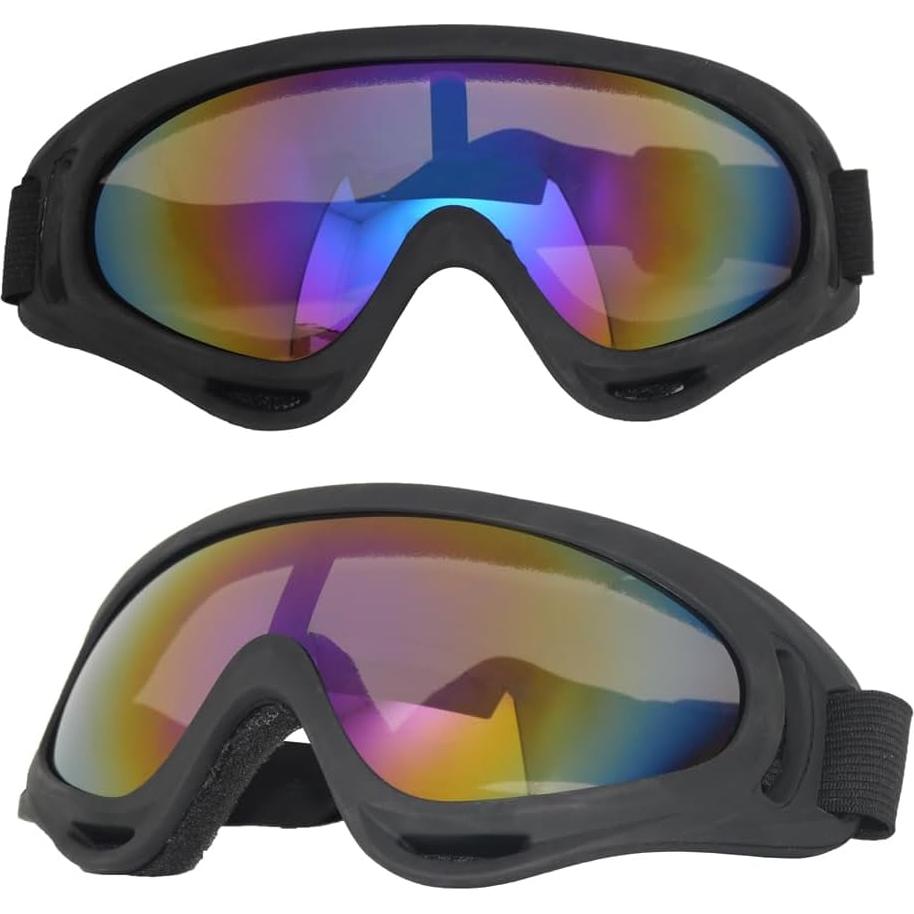 Juego de Gafas de Motocicleta y Gaiter para Cuello - 13 Piezas