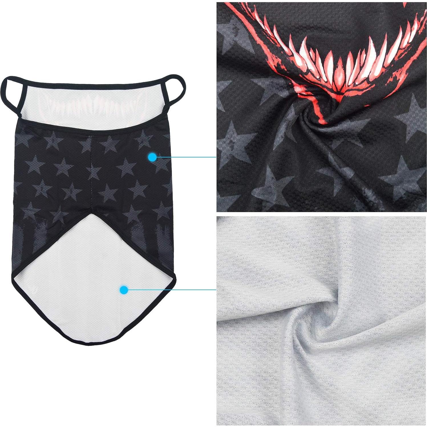 Mascarilla Bandana Obacle Unisex con Bucles y Gaiter Cuello