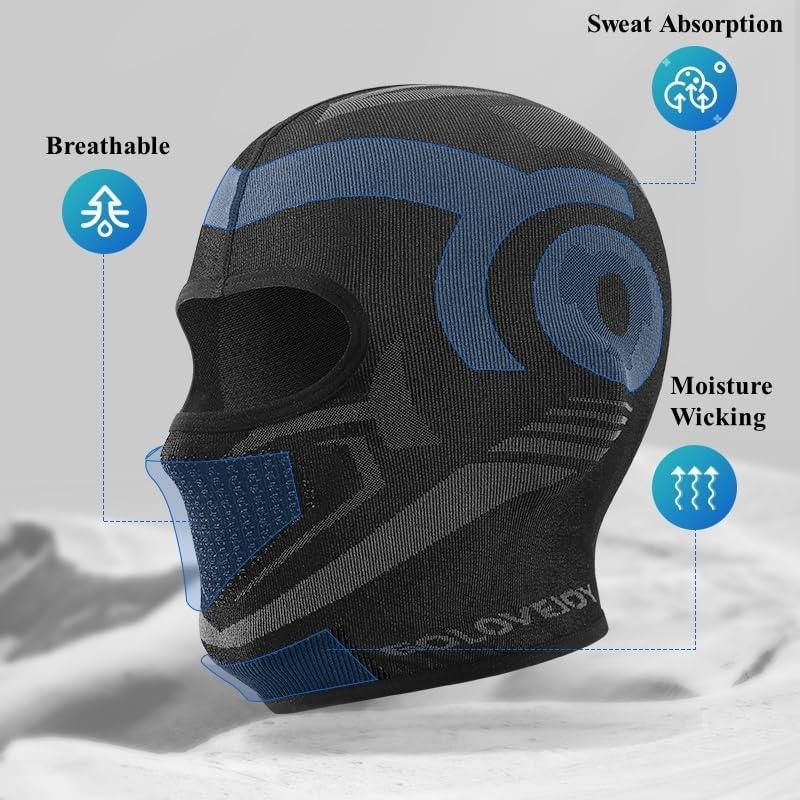 Pasamontañas de Esquí Unisex Térmico Nylon Spandex