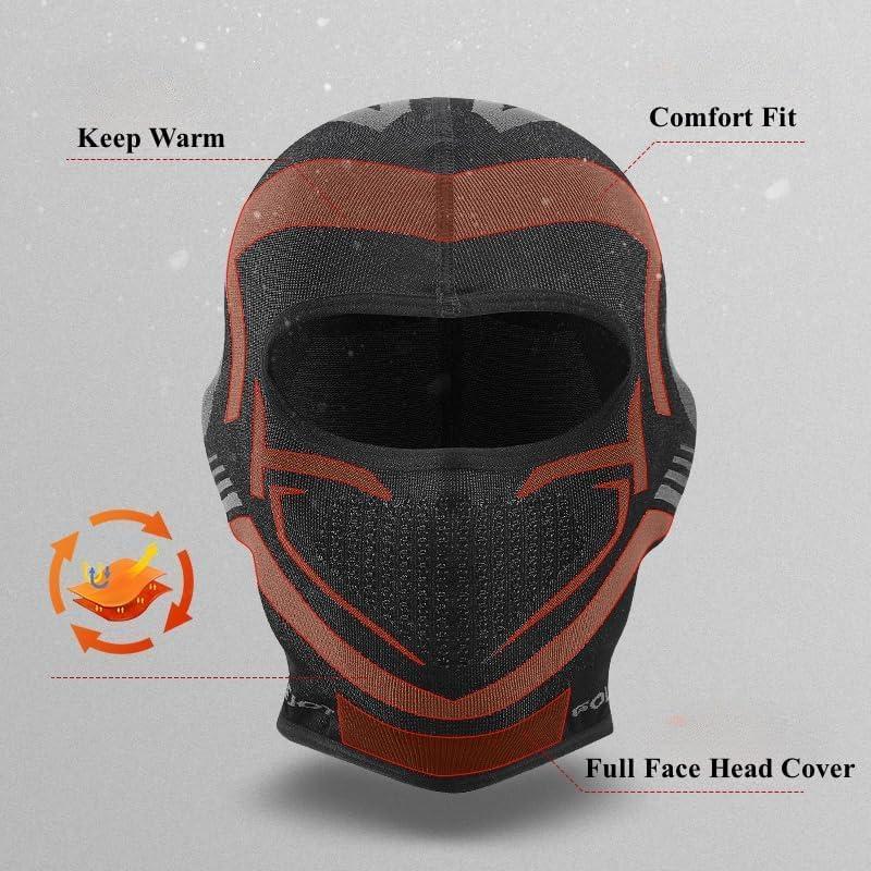Pasamontañas de Esquí Unisex Térmico Nylon Spandex