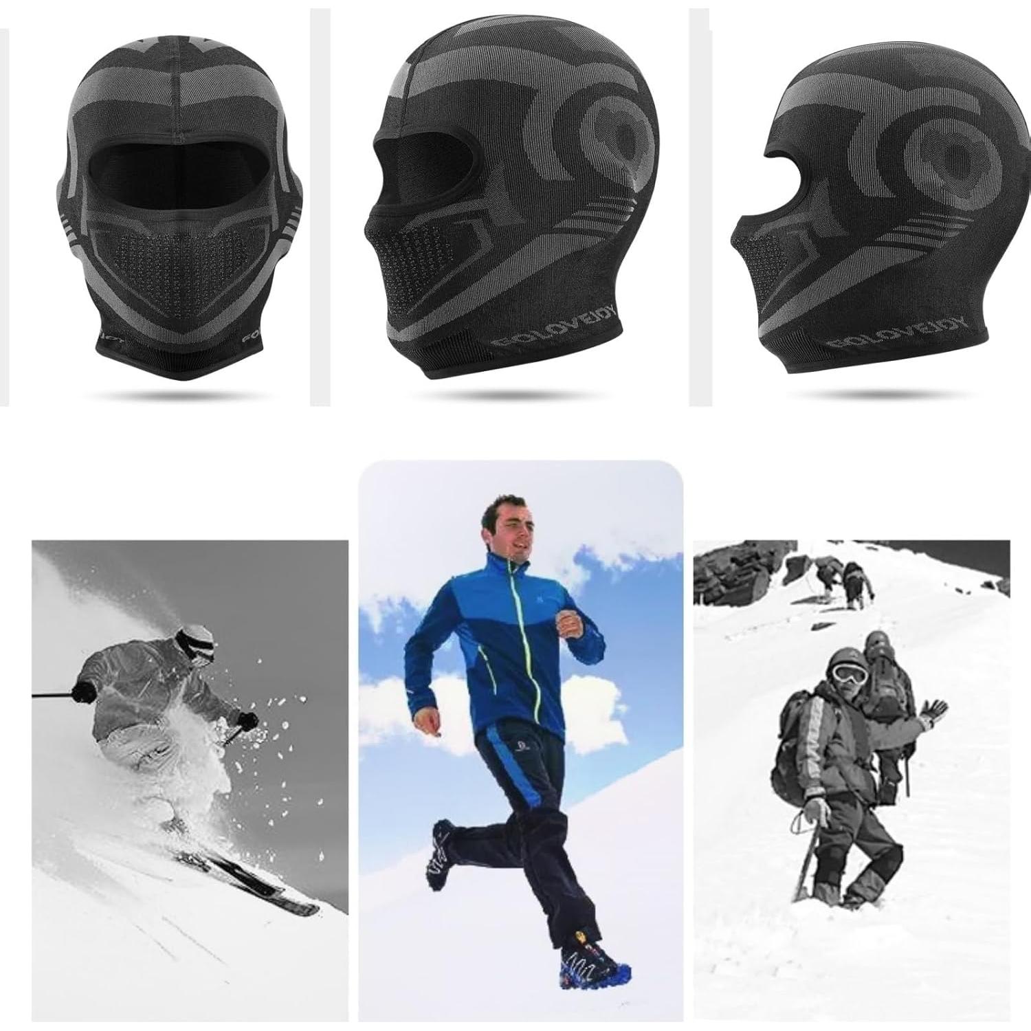 Pasamontañas de Esquí Unisex Térmico Nylon Spandex