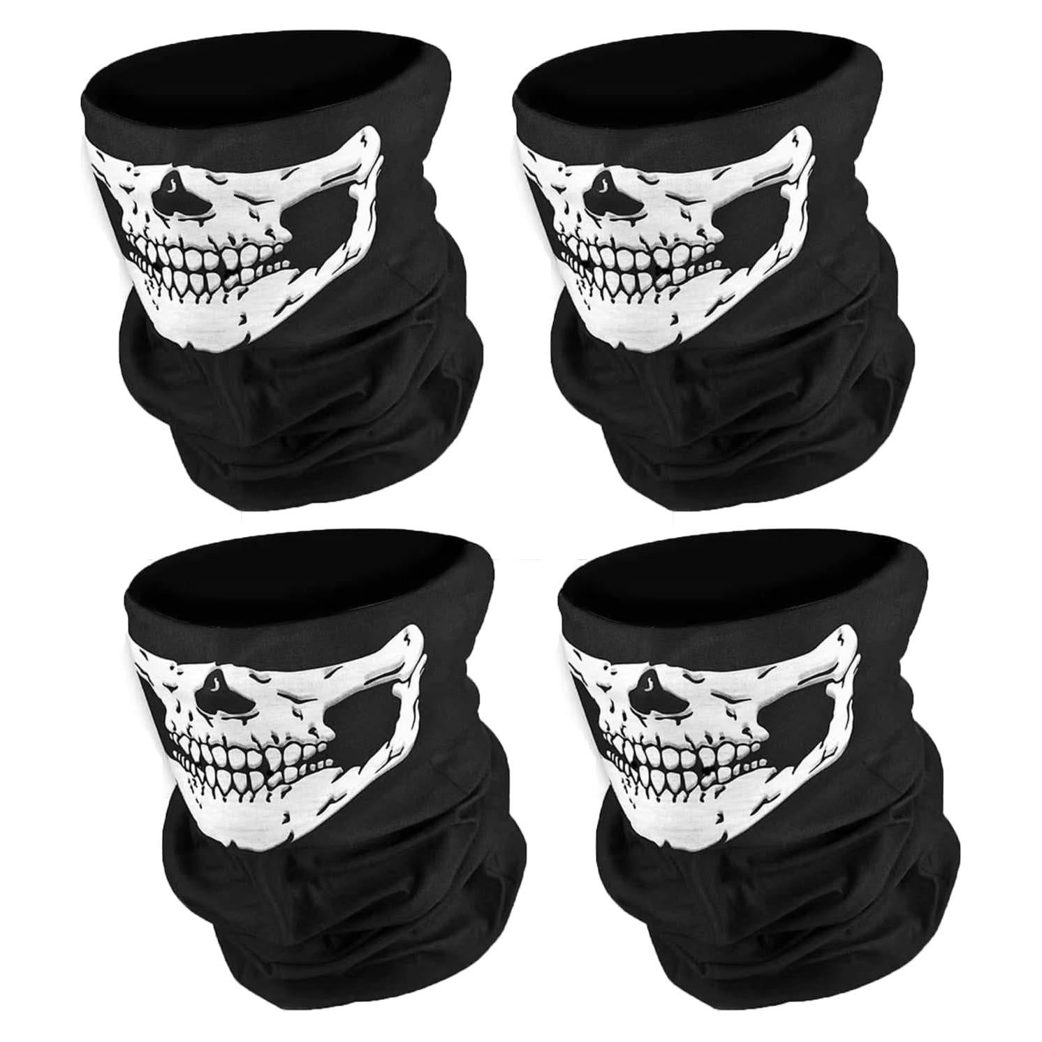 Conjunto de 4 Máscaras de Calavera Enignic para Deportes