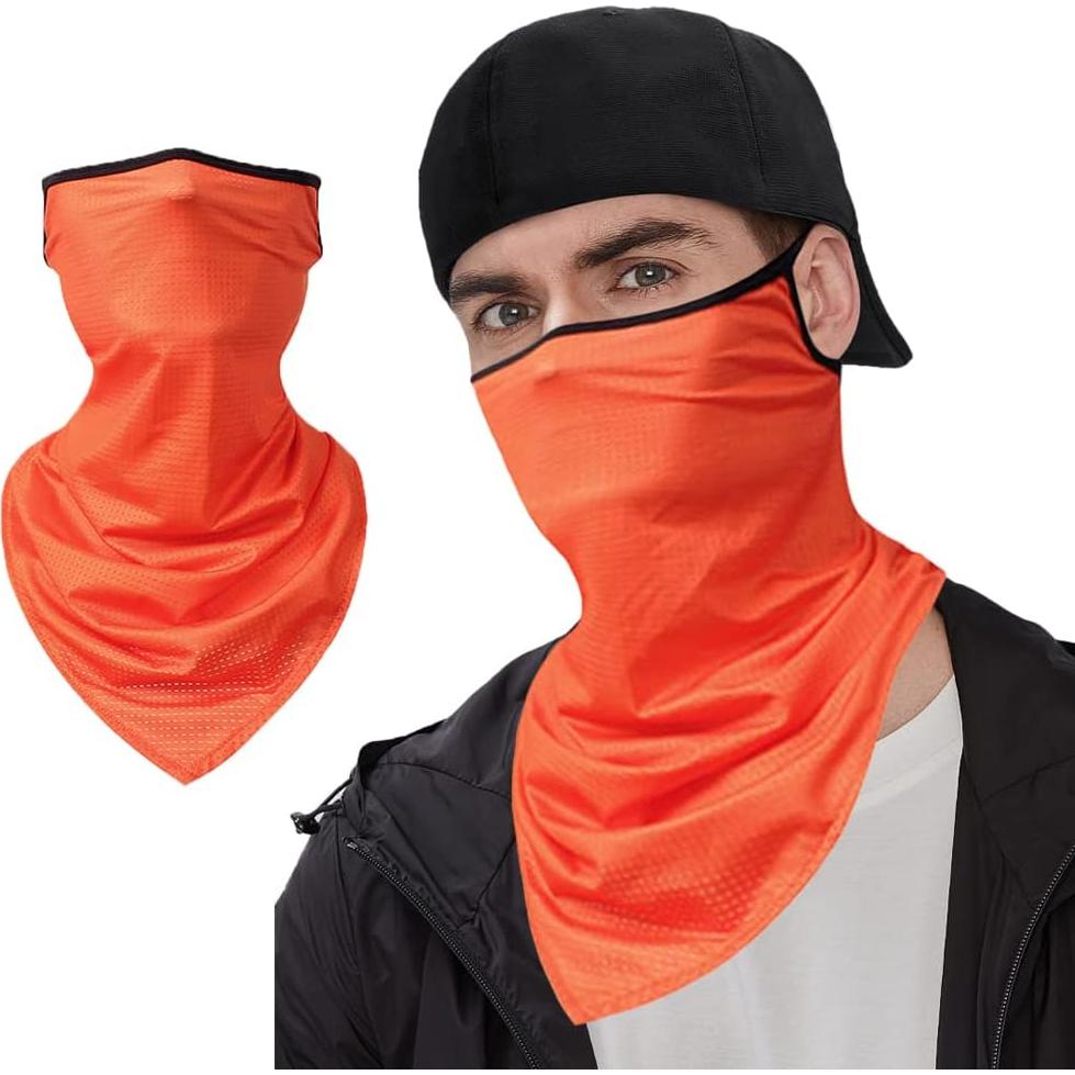 Máscara Balaclava KINGREE Naranja Grande Transpirable