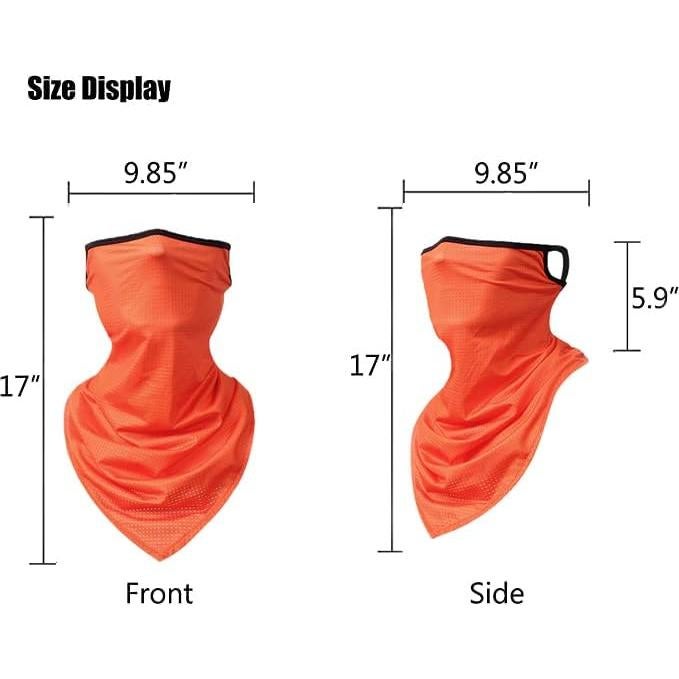 Máscara Balaclava KINGREE Naranja Grande Transpirable