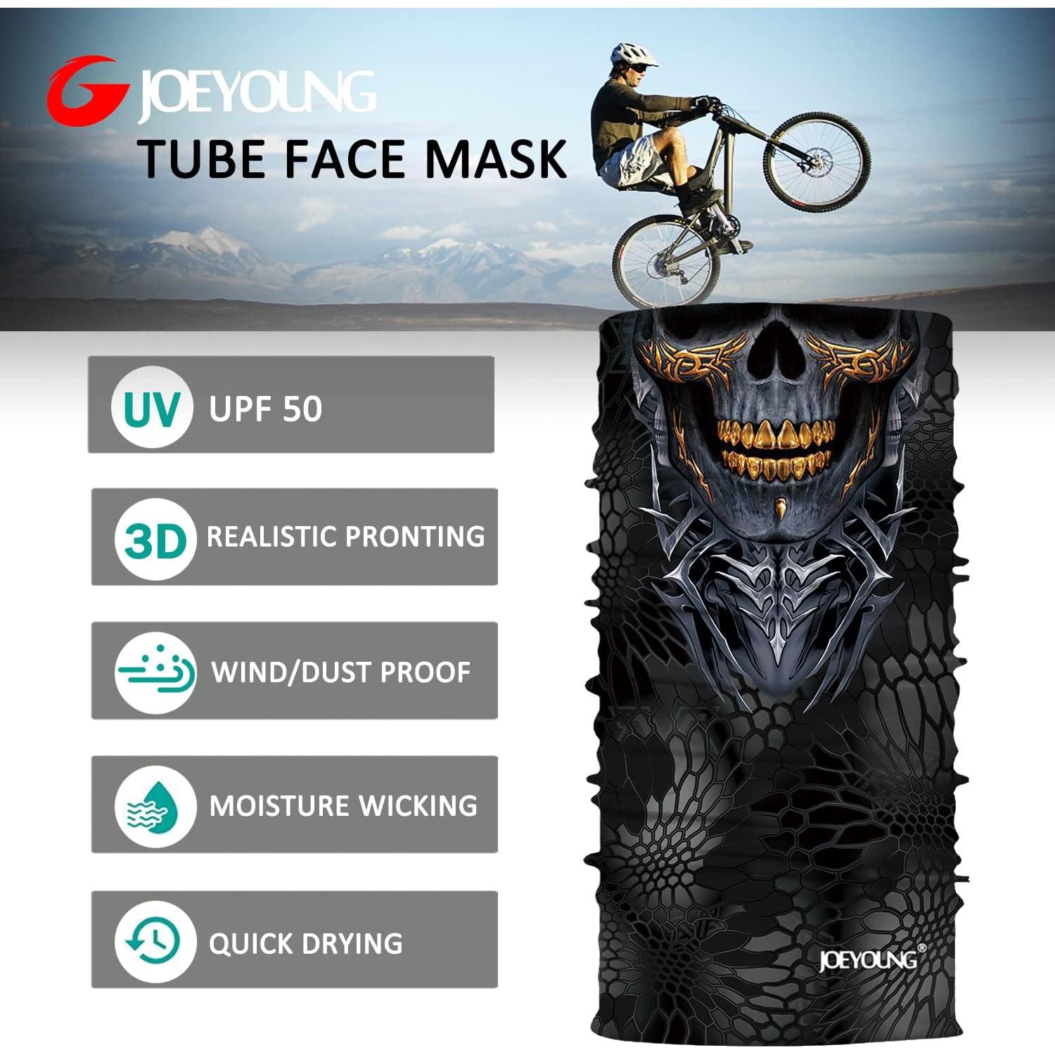 Máscara Facial Calavera JOEYOUNG UV Polvo Multifuncional