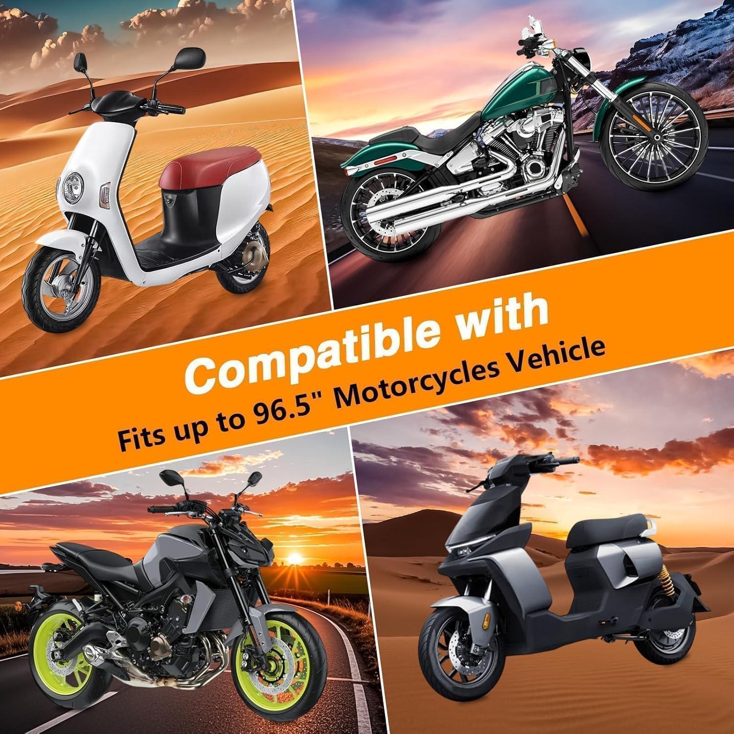 Funda de Motocicleta Universal EVRBUL 420D Resistente 245 cm