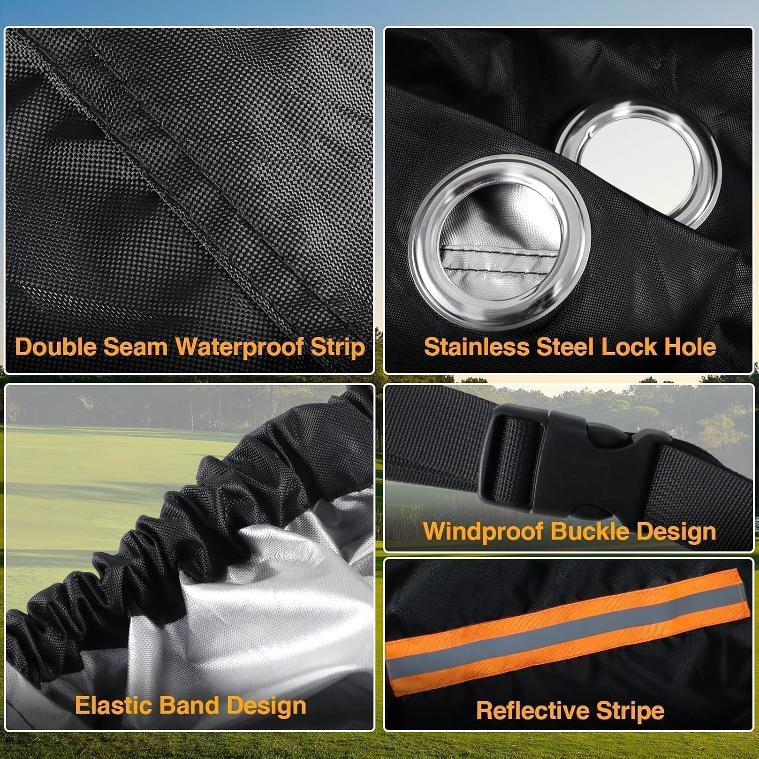 Funda de Motocicleta Universal EVRBUL 420D Resistente 245 cm