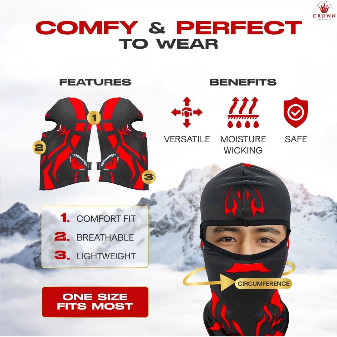 Máscara Balaclava de Anime Skna - Protección UV y Viento