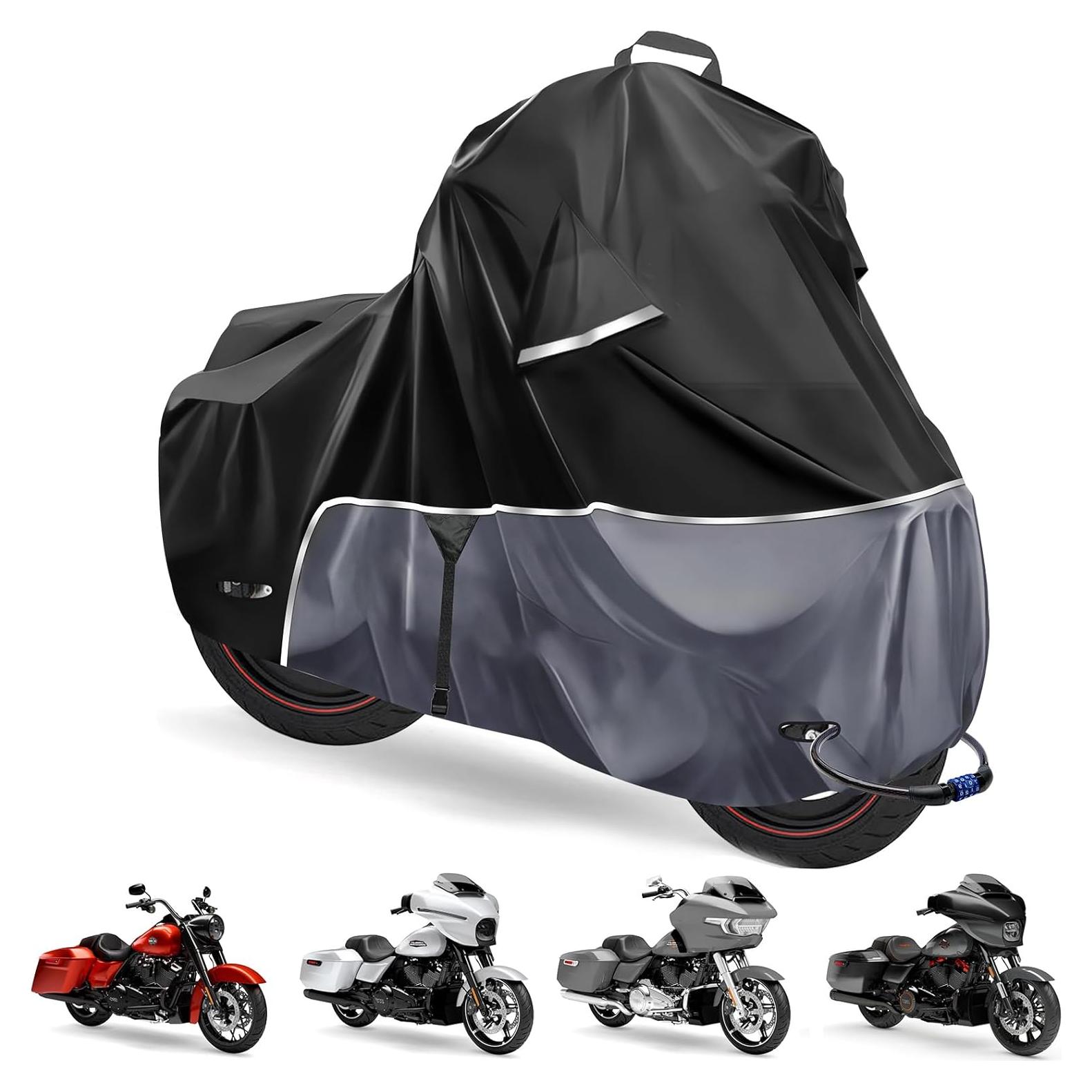 Funda de Motocicleta Blshwez 600D Impermeable 110"
