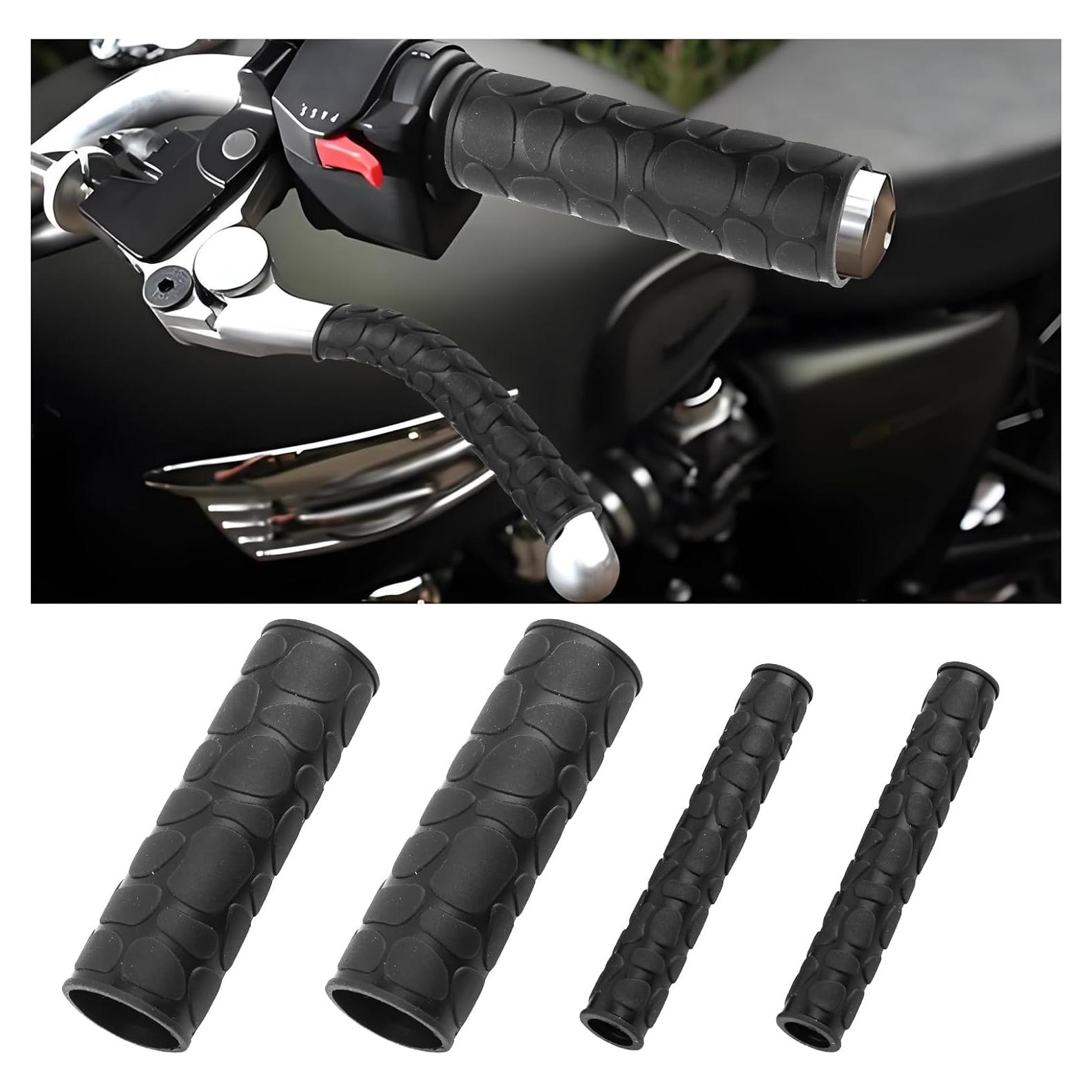 Cubiertas de Agarre Antideslizante YGDMD para Motocicleta 4PCS