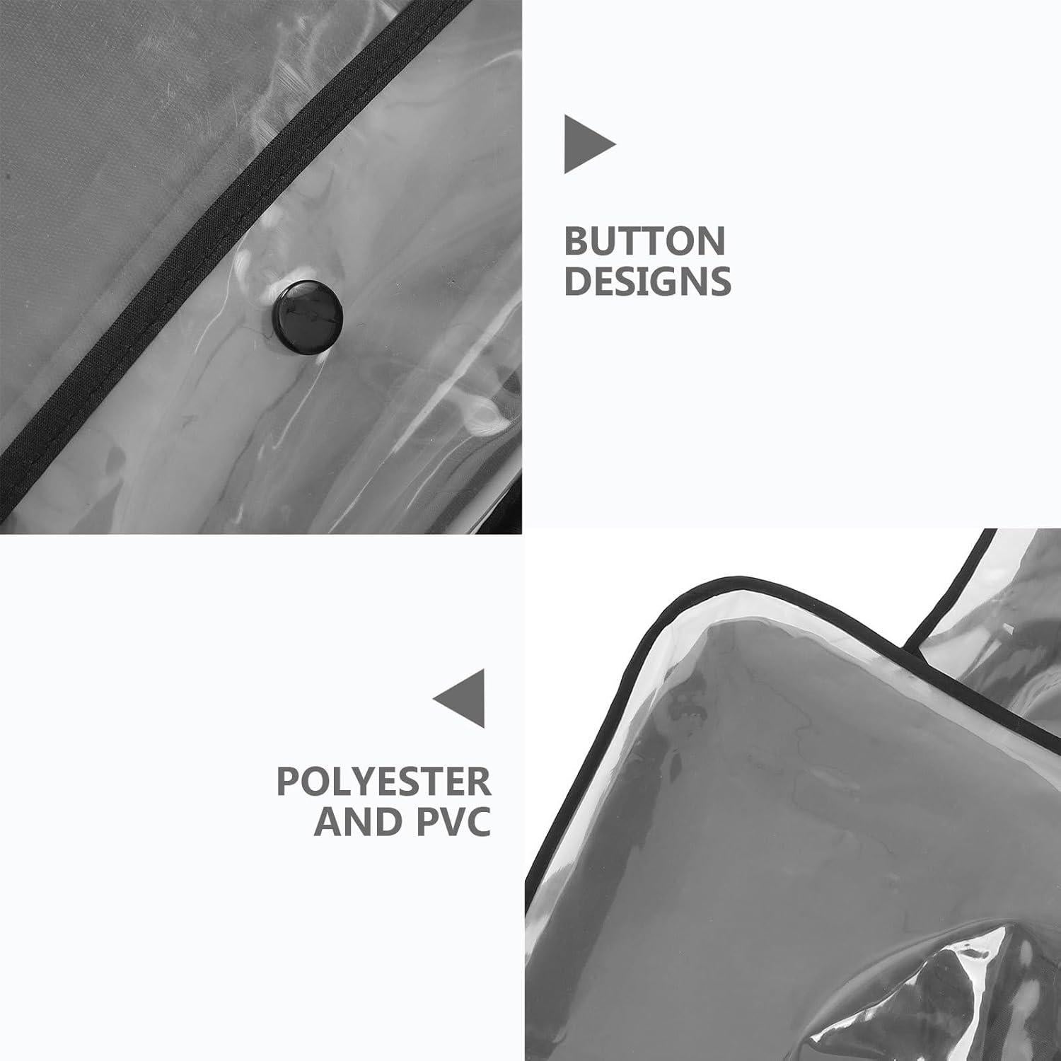 Funda de Manillar SUPVOX para Bicicleta y Motocicleta - Impermeable y Calentadora