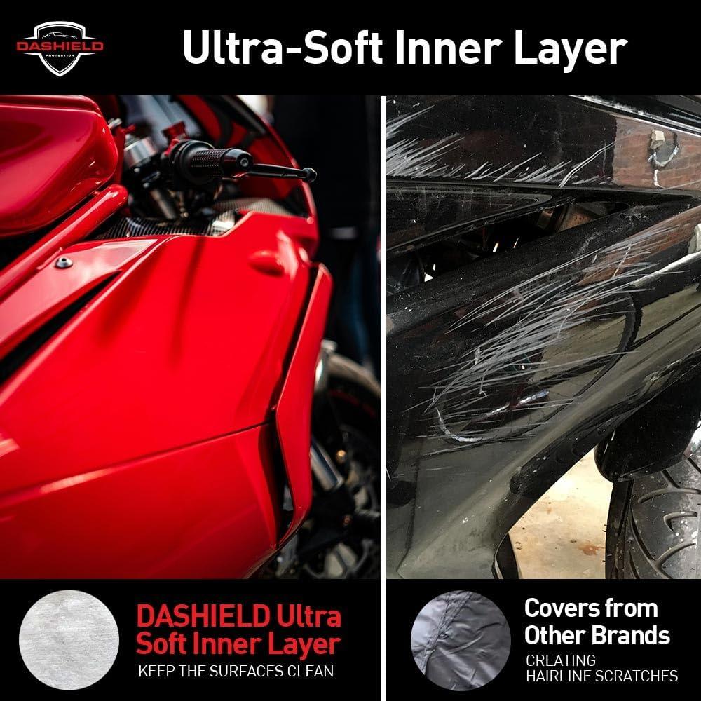 Cubierta de Motocicleta DASHIELD Universal Impermeable 203 cm