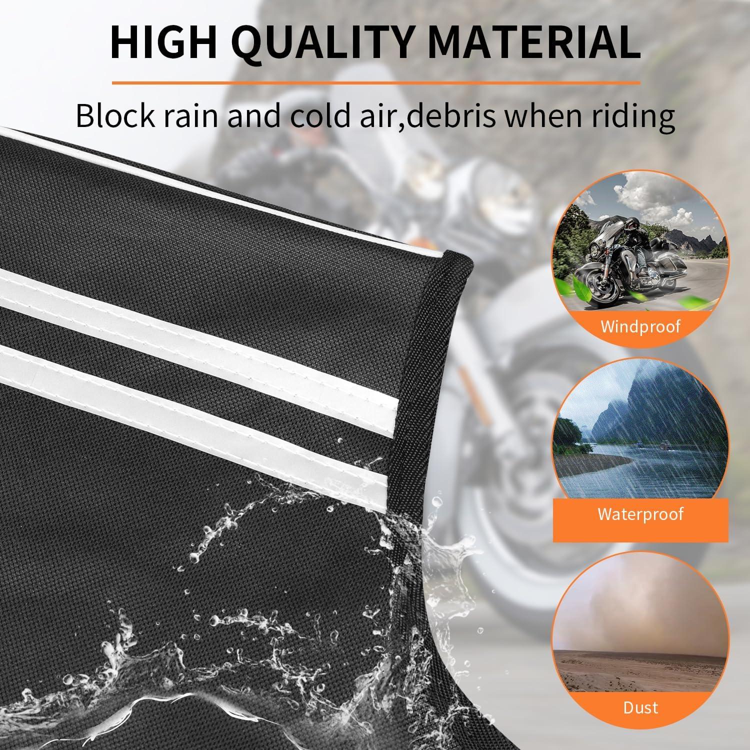 Cubierta de barra de choque AUFER para motocicleta Touring 1980-2024