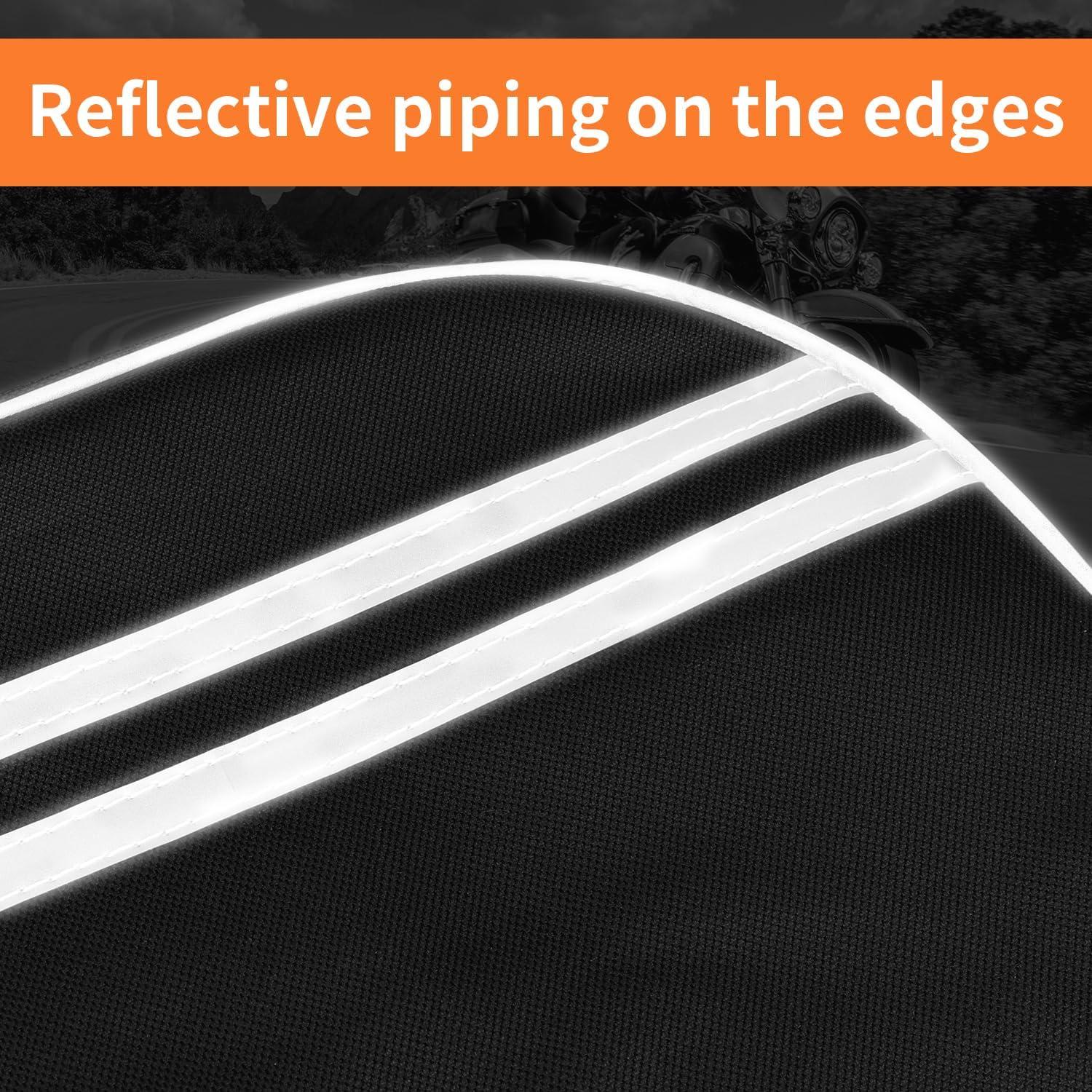 Cubierta de barra de choque AUFER para motocicleta Touring 1980-2024