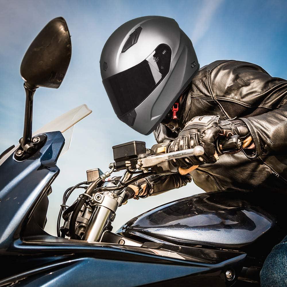 Visera Tinteada Negra ILM-129 para Casco de Motocicleta