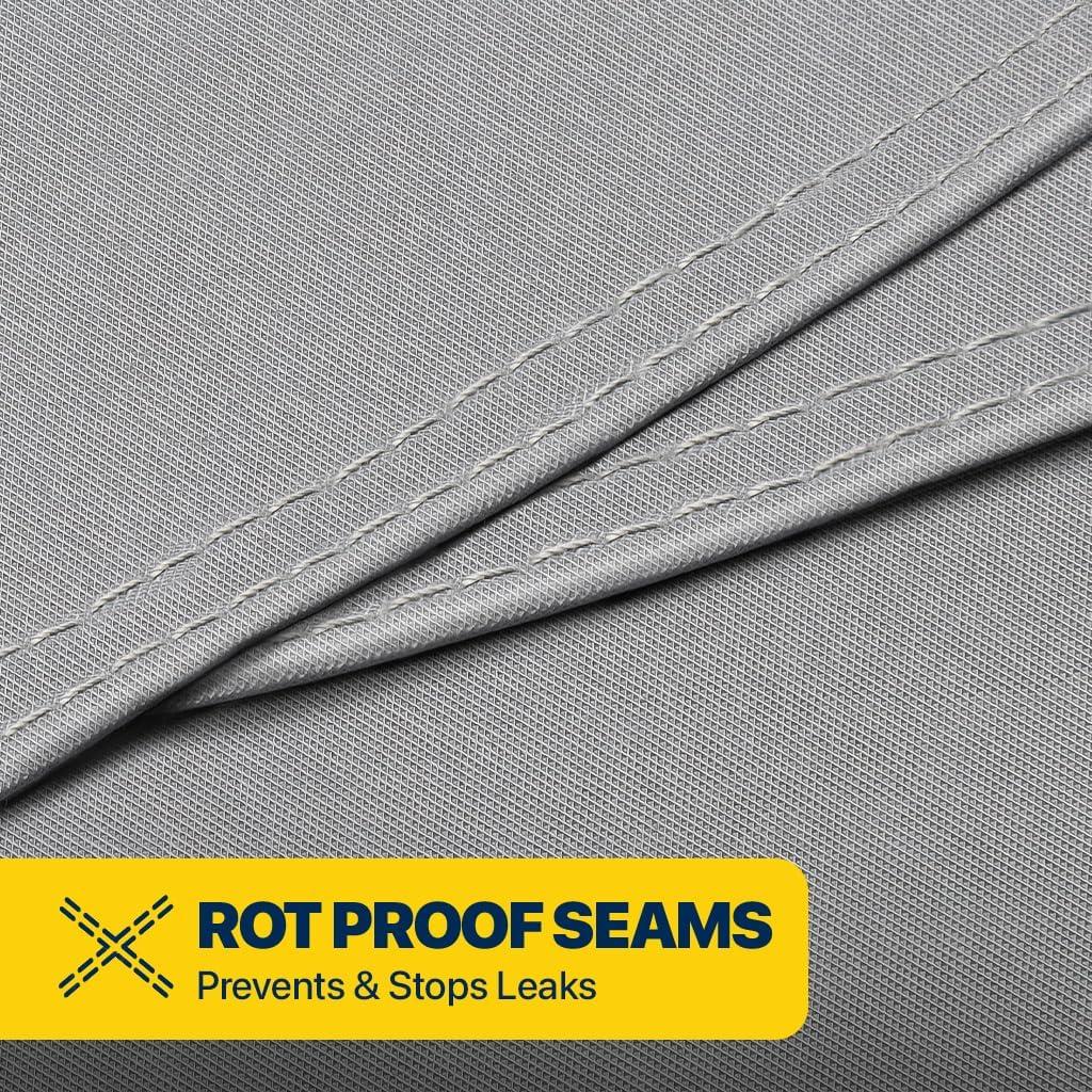 Cubierta de Motocicleta Impermeable PEVA 218x102 cm Gris