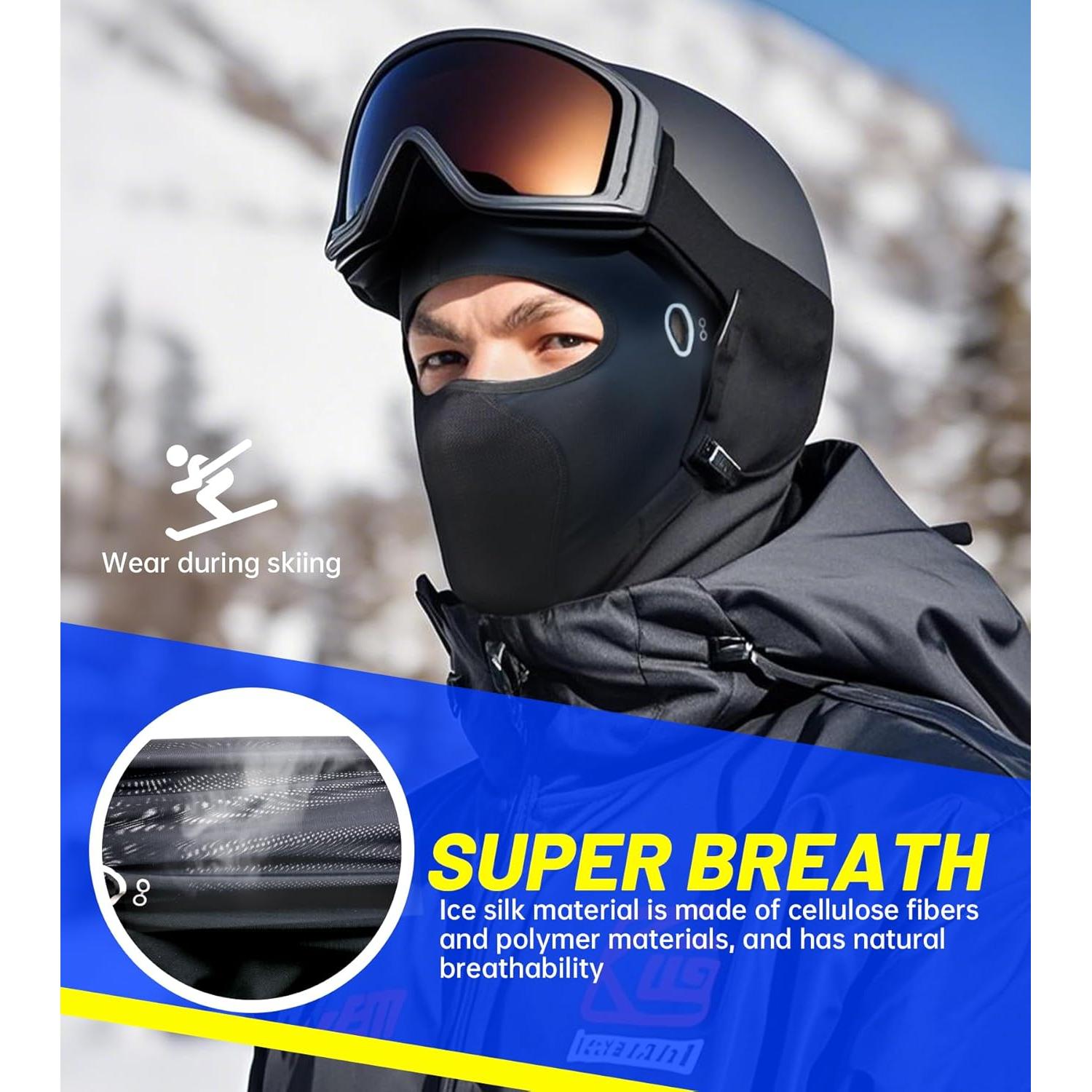 Mascarilla Balaclava Kewig KWG-HD-1 Refrigerante UV para Verano