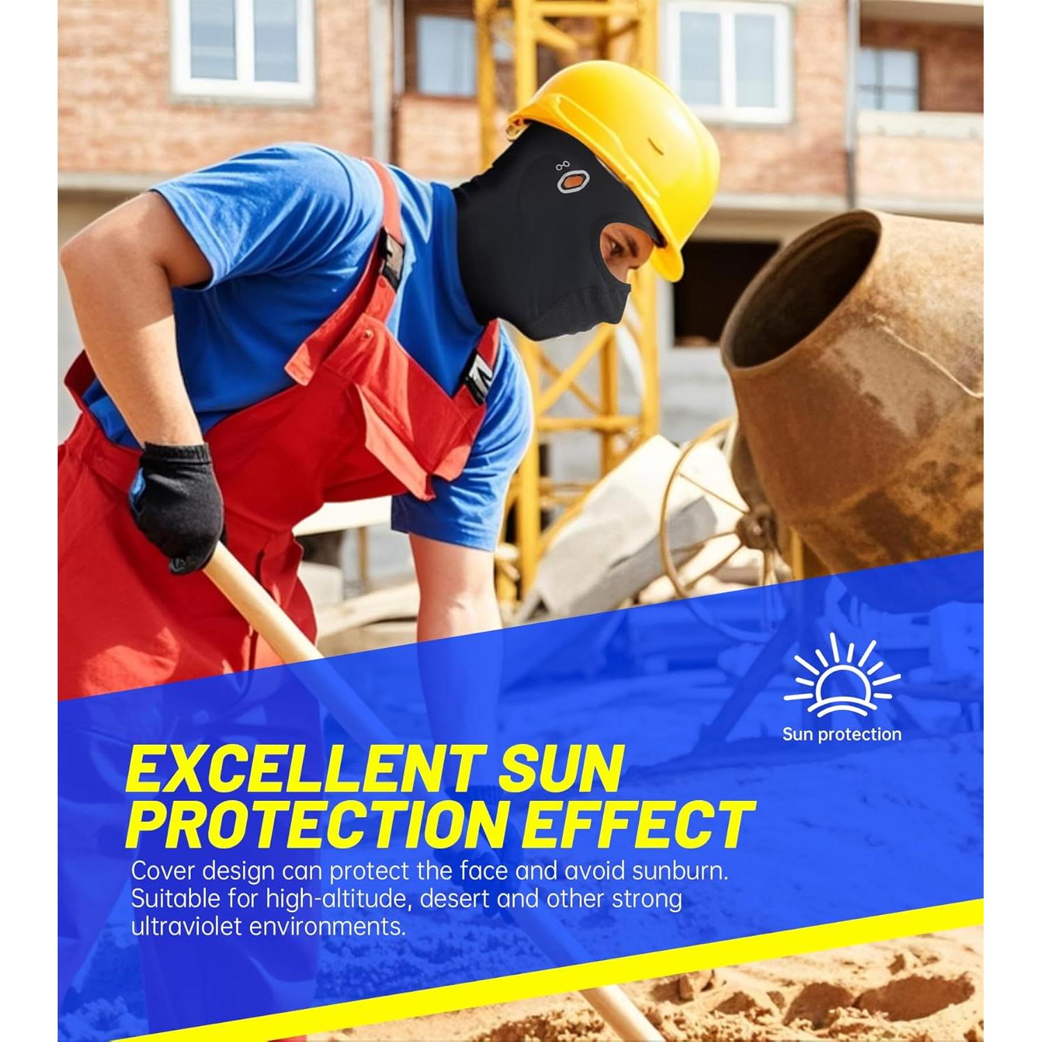 Mascarilla Balaclava Kewig KWG-HD-1 Refrigerante UV para Verano