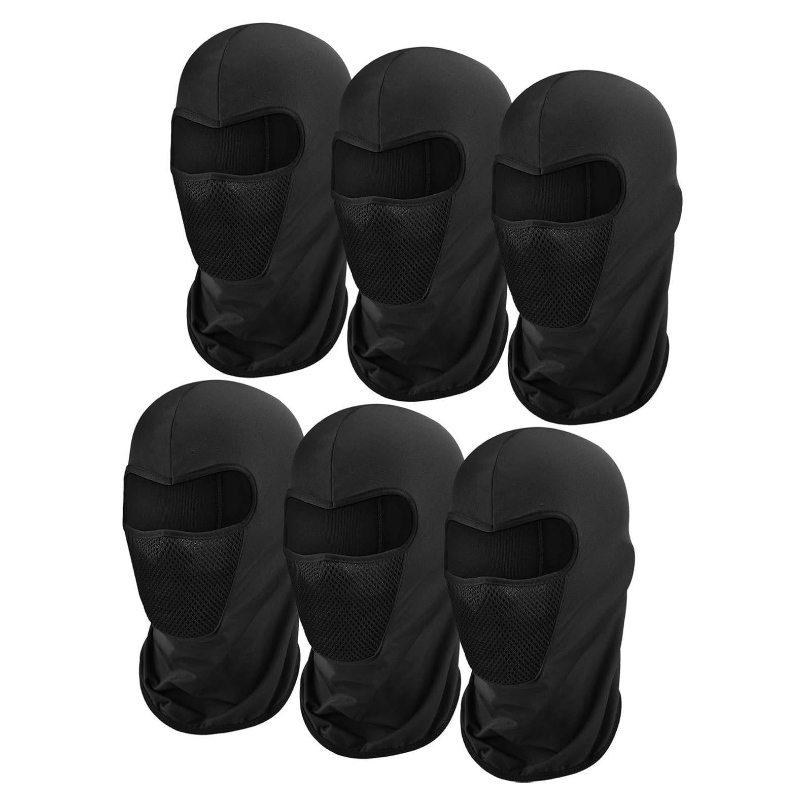 Blulu 6 Piezas Máscara Balaclava Transpirable para Ciclismo