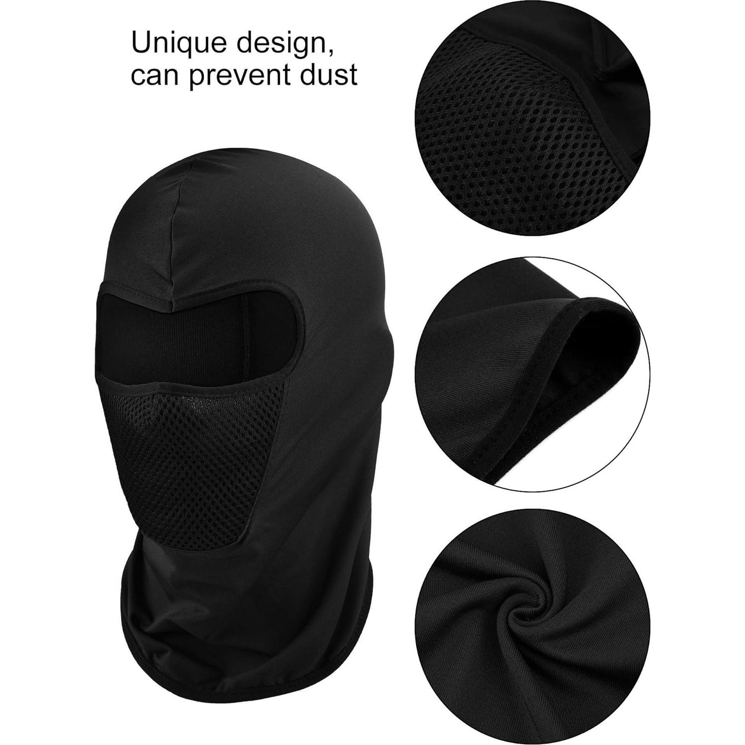 Blulu 6 Piezas Máscara Balaclava Transpirable para Ciclismo