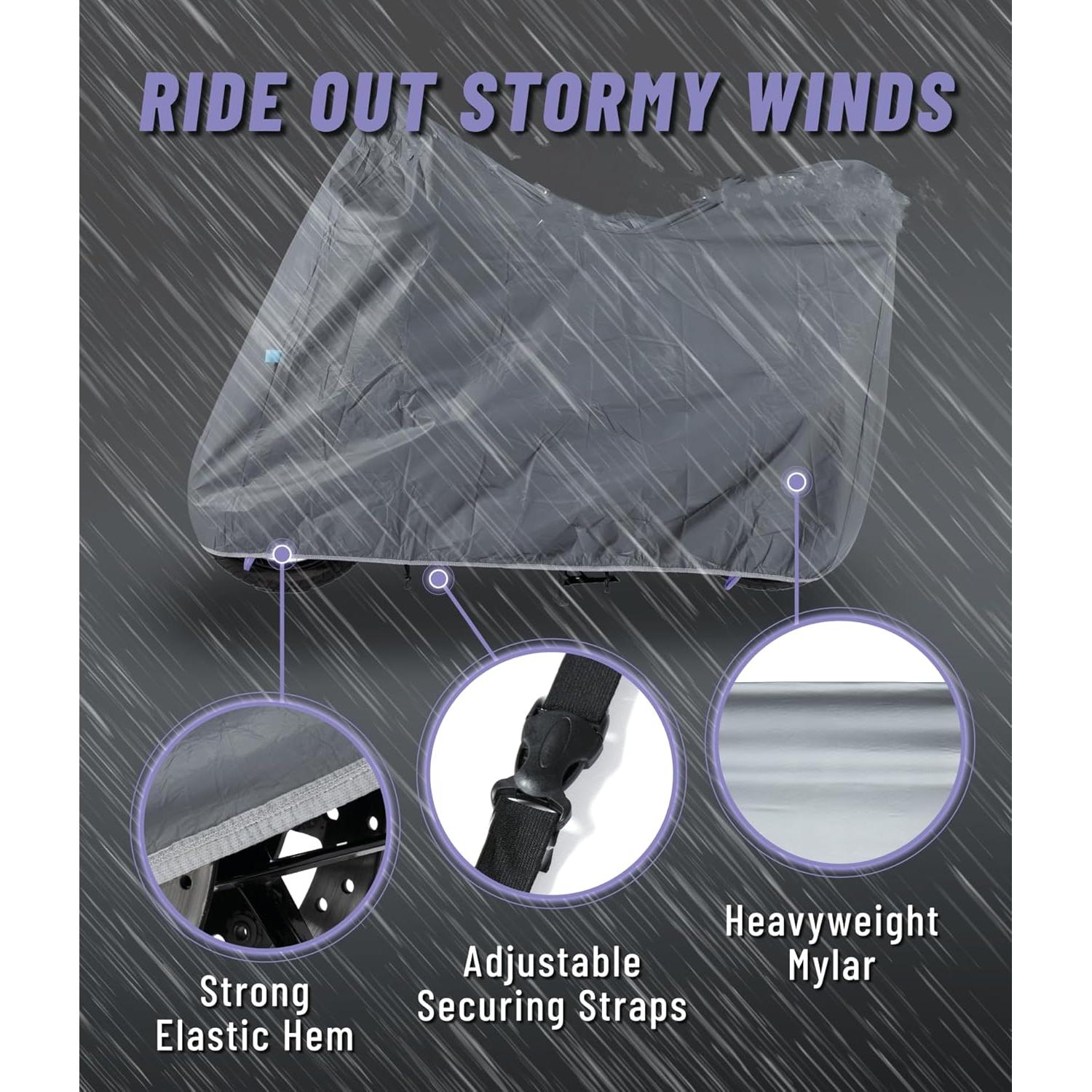 Cubierta de Motocicleta MIFLON Impermeable Universal Mediana