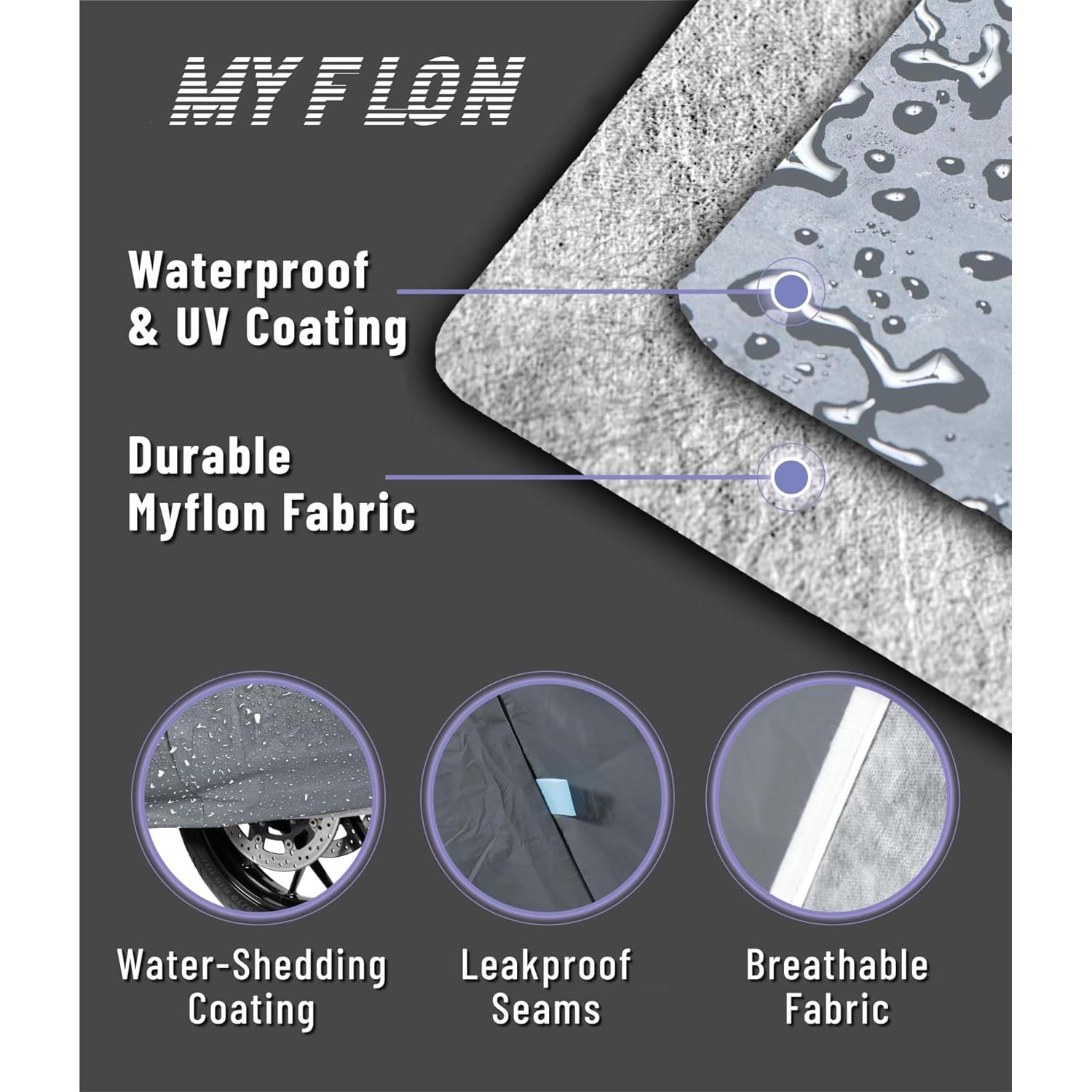 Cubierta de Motocicleta MIFLON Impermeable Universal Mediana