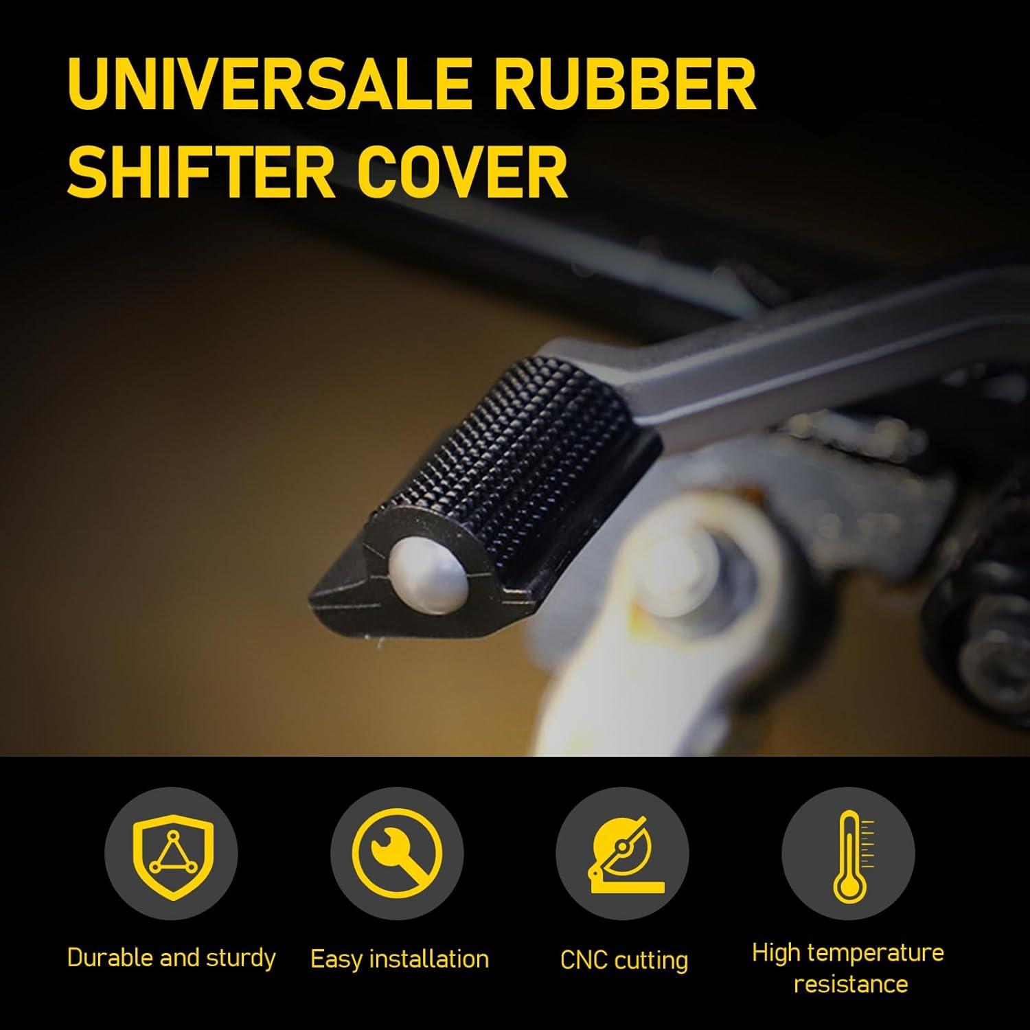 Cubiertas de Goma ZKFAR para Cambiador de Marchas de Motocicleta - 2 Pcs