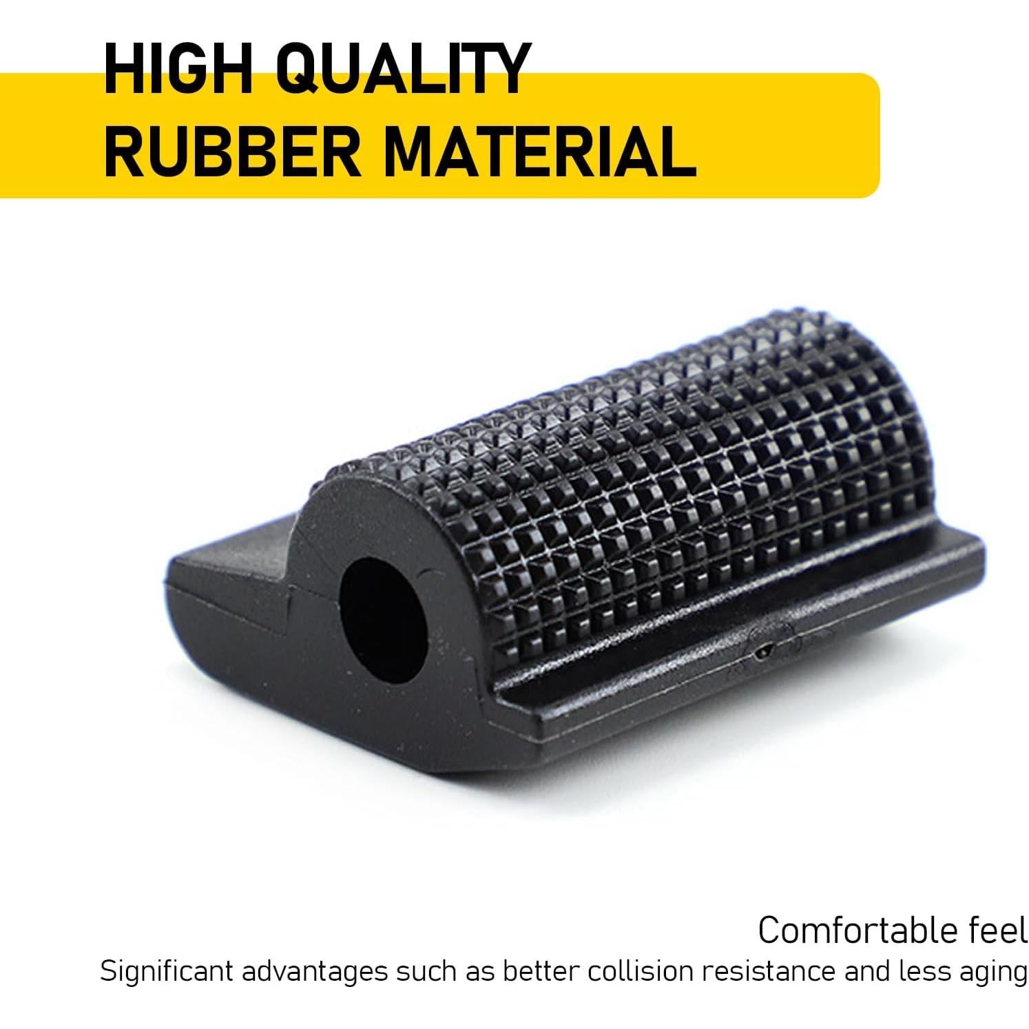 Cubiertas de Goma ZKFAR para Cambiador de Marchas de Motocicleta - 2 Pcs