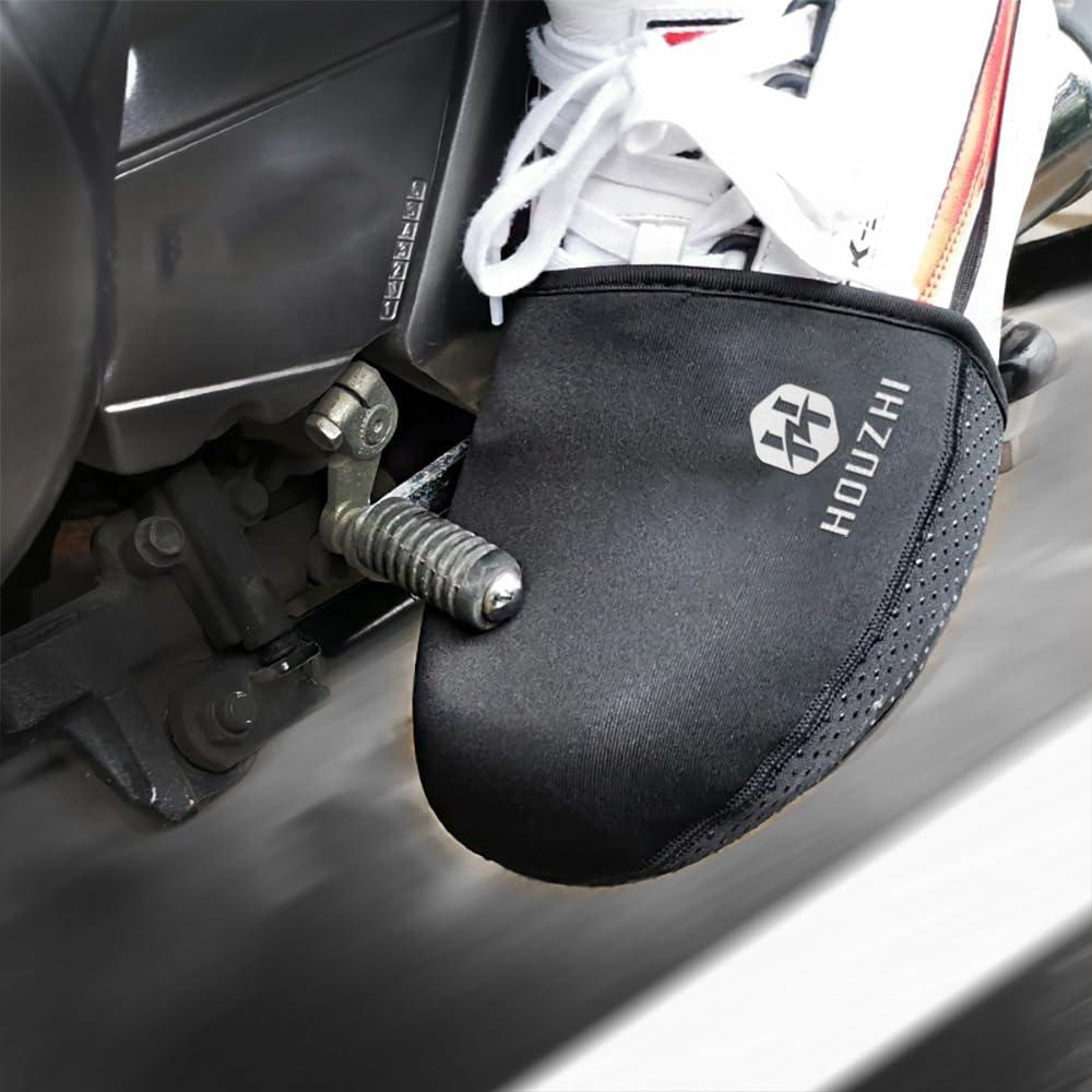 Protector de Zapato de Cambio de Moto Peninsula Love Neopreno Negro