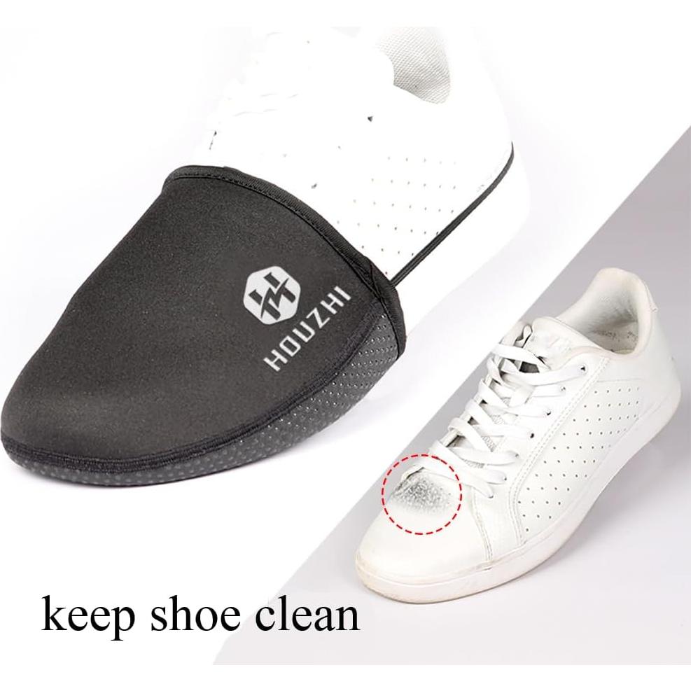 Protector de Zapato de Cambio de Moto Peninsula Love Neopreno Negro