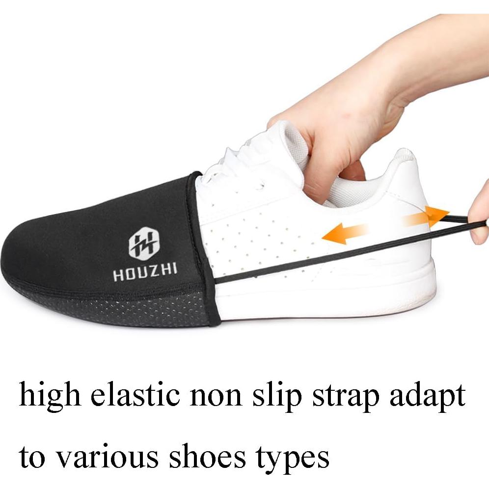 Protector de Zapato de Cambio de Moto Peninsula Love Neopreno Negro