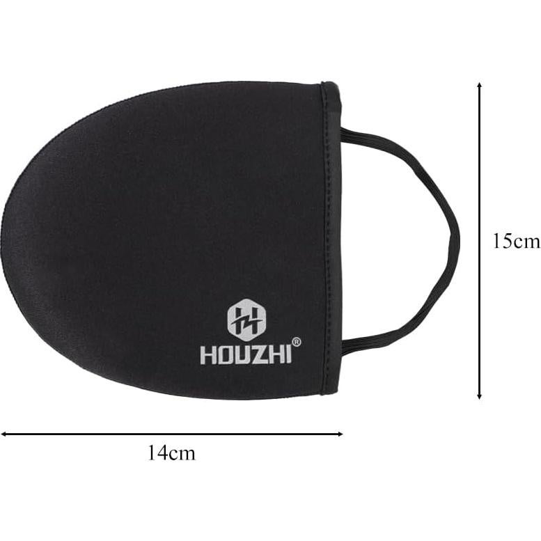 Protector de Zapato de Cambio de Moto Peninsula Love Neopreno Negro