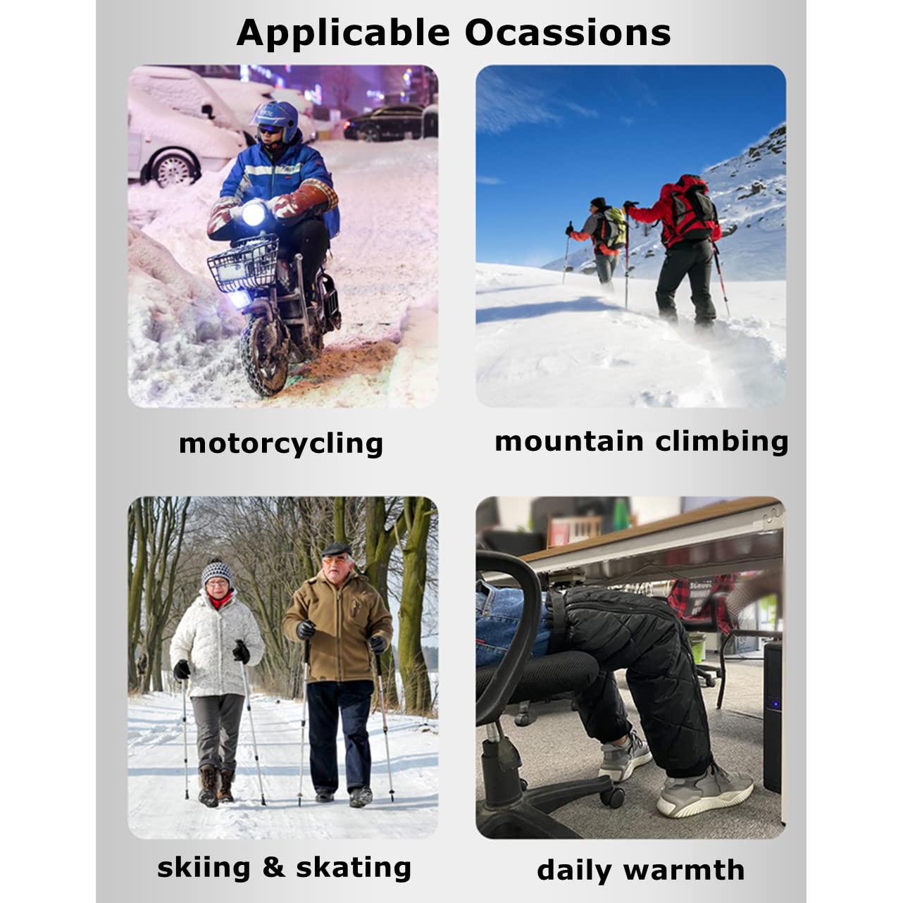 Mangas Térmicas Impermeables HKSICHENGKEJI para Motocicleta 70cm