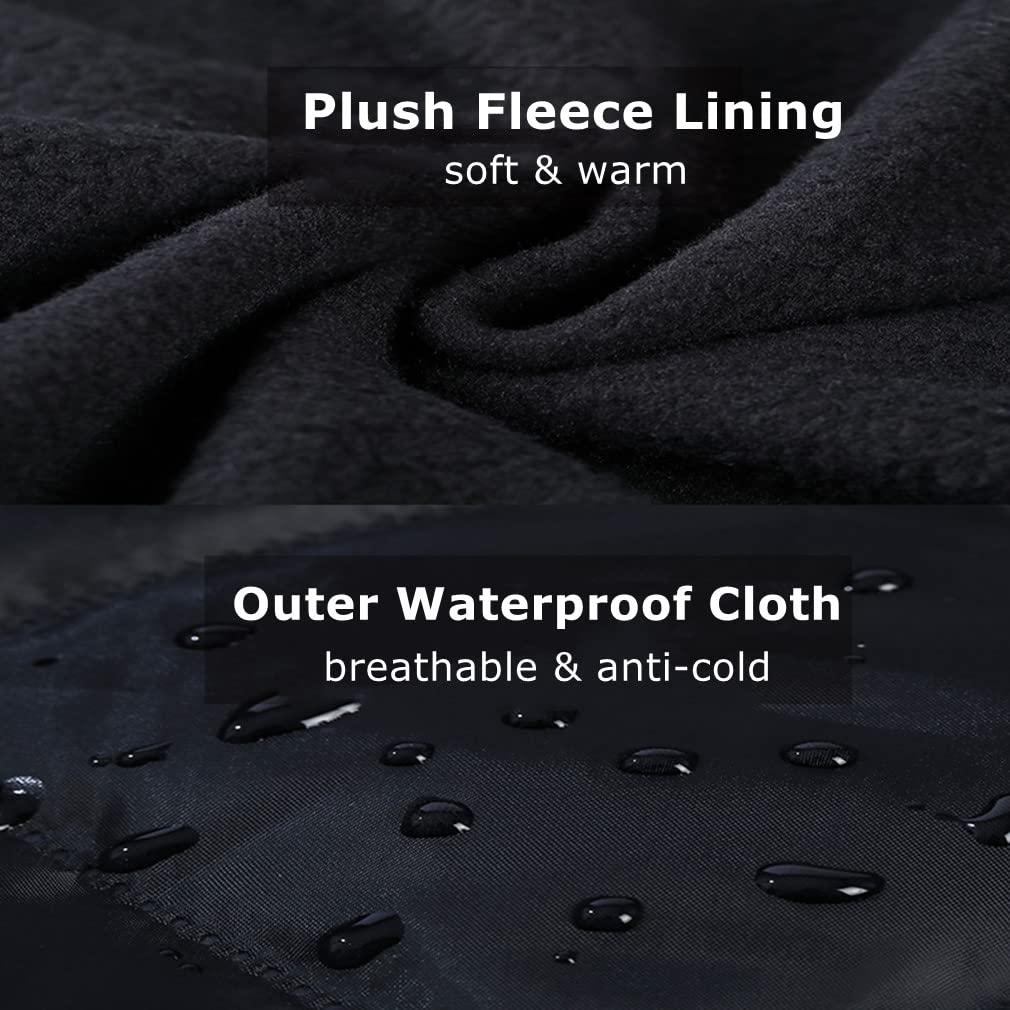 Mangas Térmicas Impermeables HKSICHENGKEJI para Motocicleta 70cm