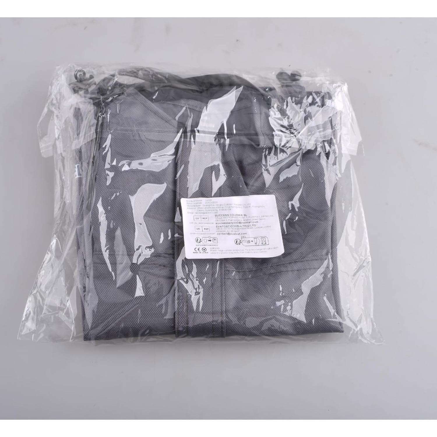 Gaiters de Senderismo Azarxis Impermeables 600D Oxford Negro