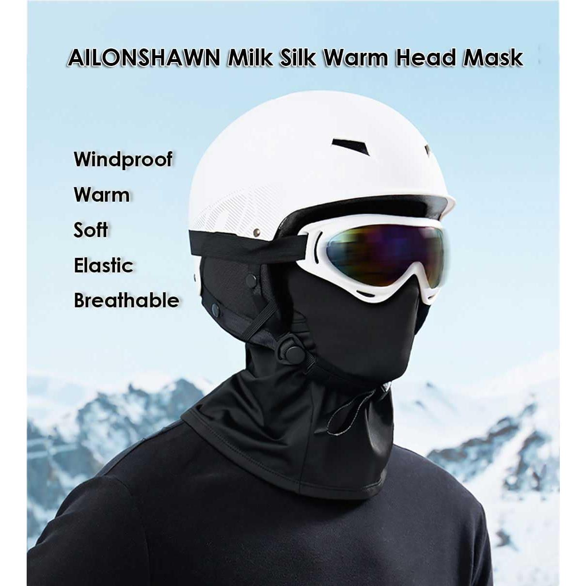 Máscara de Esquí Balaclava Unisex Caliente a Prueba de Viento