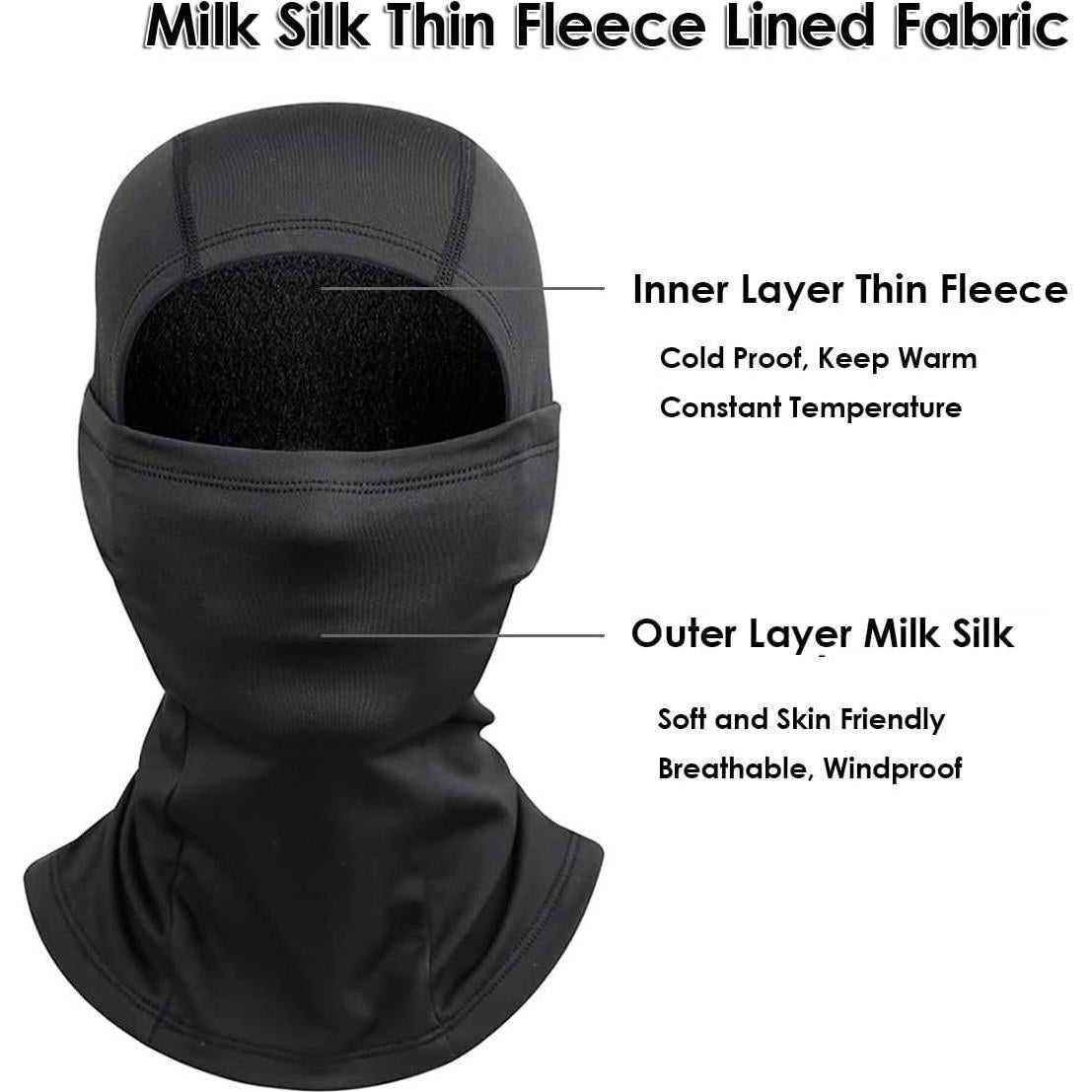 Máscara de Esquí Balaclava Unisex Caliente a Prueba de Viento