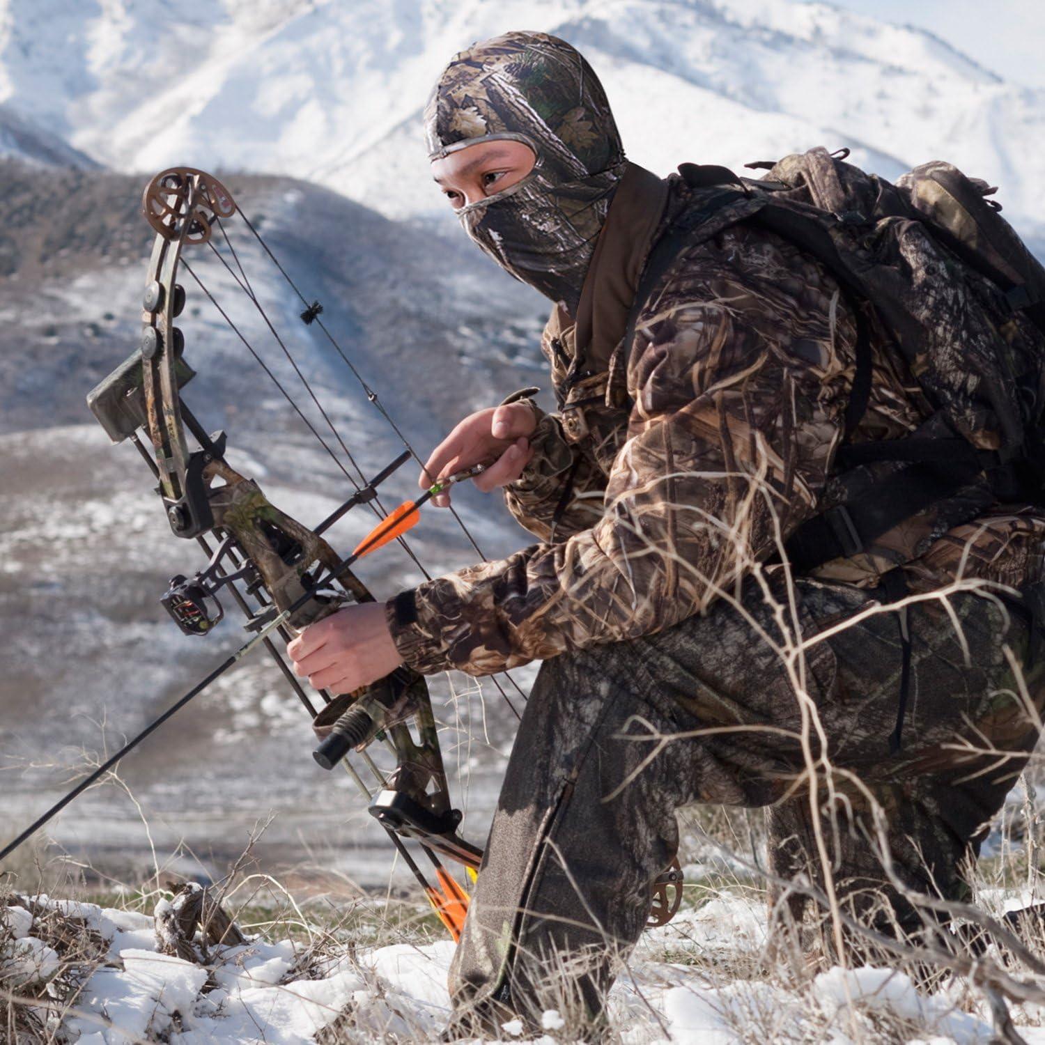 Máscara Facial Camo WTACTFUL para Caza - Transpirable y Ligera